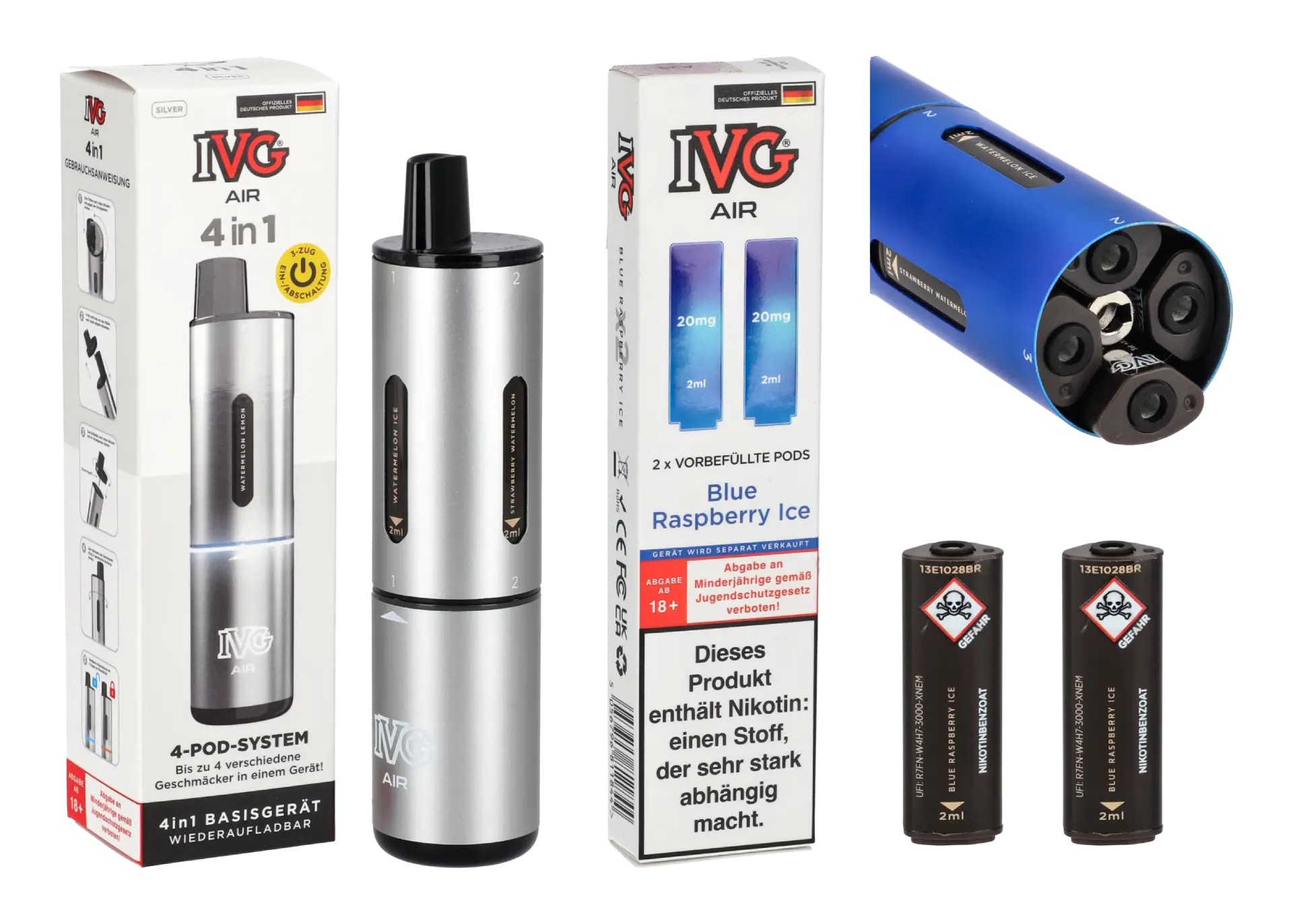 Big Puffs Vapes IVG Air 4in1
