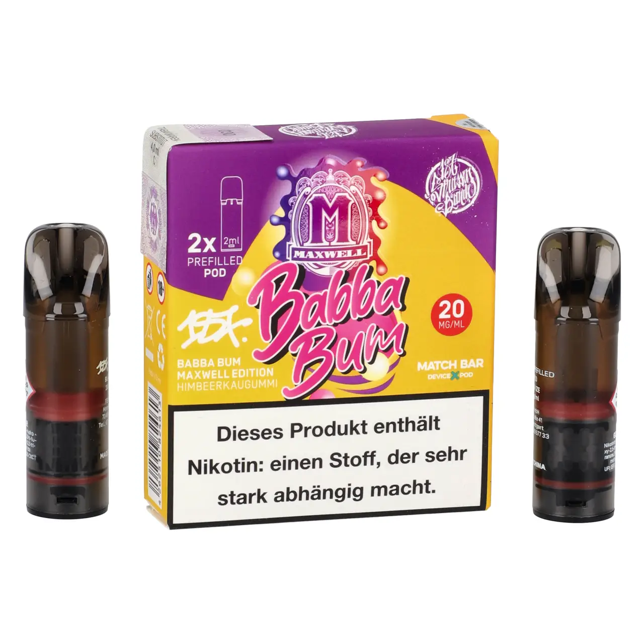 187 Pods Babba Bum im 2er Pack