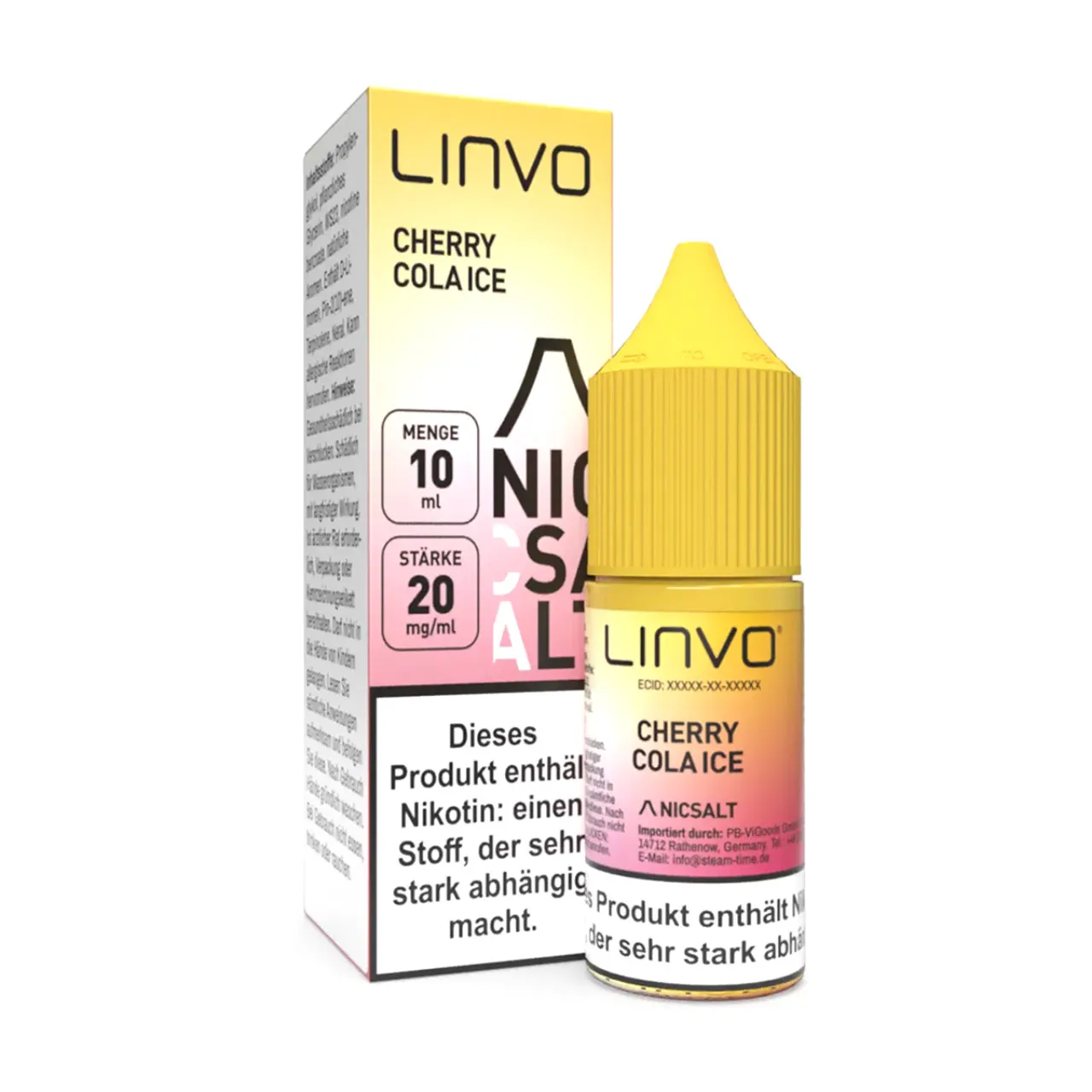 Linvo Liquid Cherry Cola Ice Linvo Liquid Cherry Cola Ice