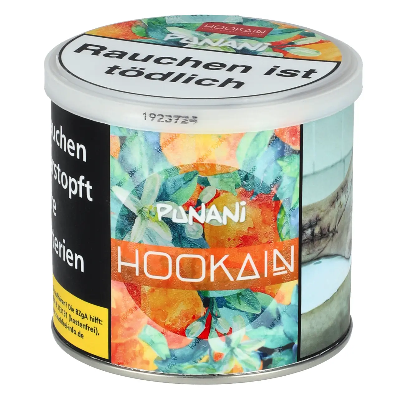 Hookain Mango Maracuja Orange Ananas (Punani) Shisha Tabak, 200g Hookain Punani Shisha Tabak 200g Dose