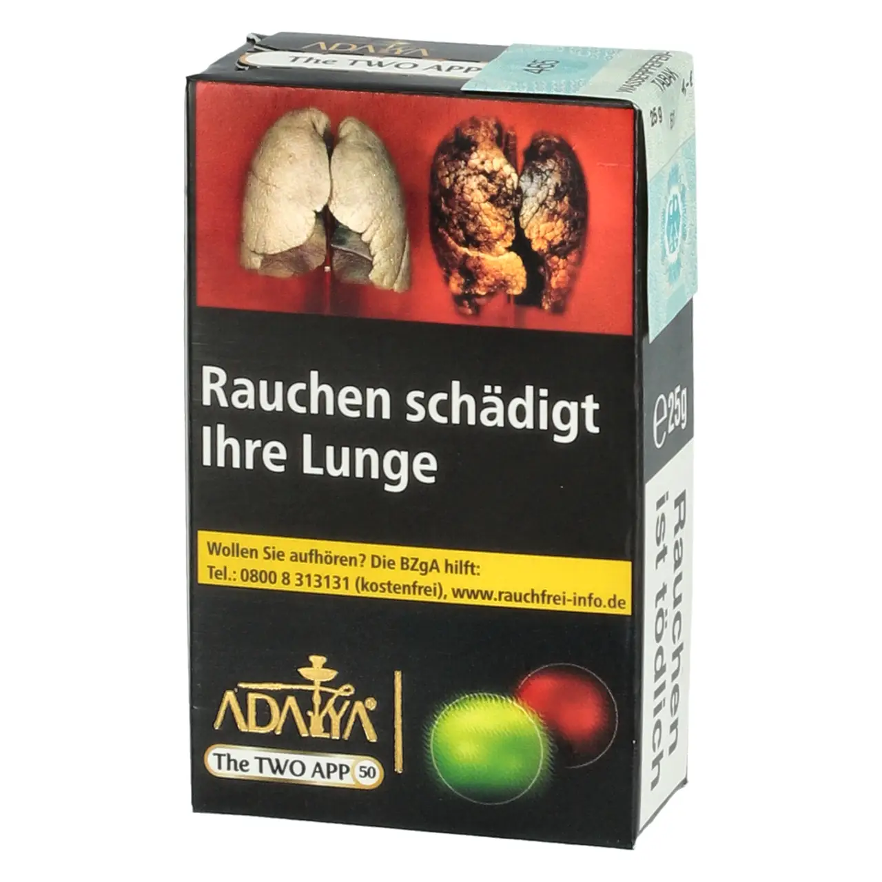 Adalya Shisha Tabak The Two App - Doppelapfel - 25g