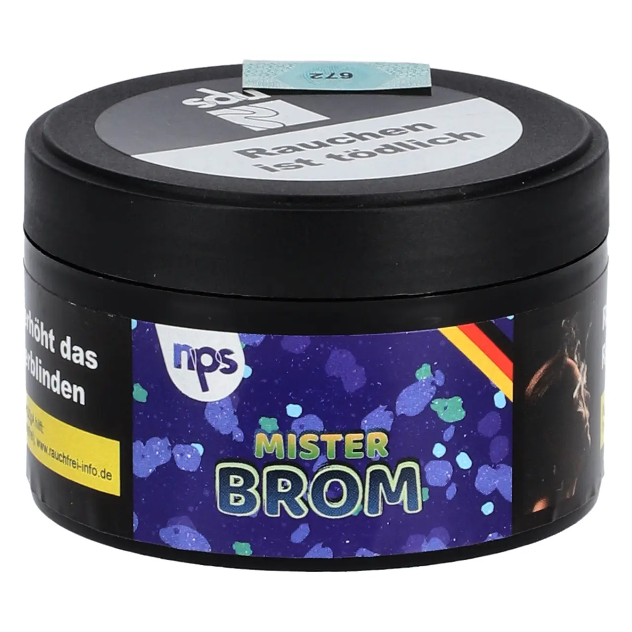 NPS Shisha Tabak Mister Brom - Brombeere - 25g