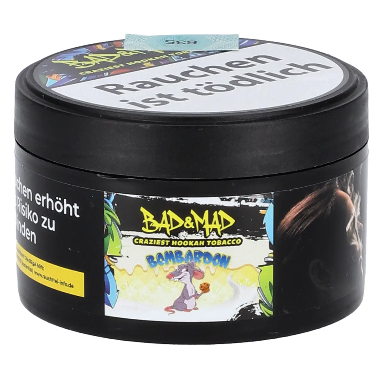 Bad & Mad Zitronenkuchen (Bombardon) Shisha Tabak, 25g Bad & Mad Shisha Tabak Bombardon - Zitronenkuchen - 25g