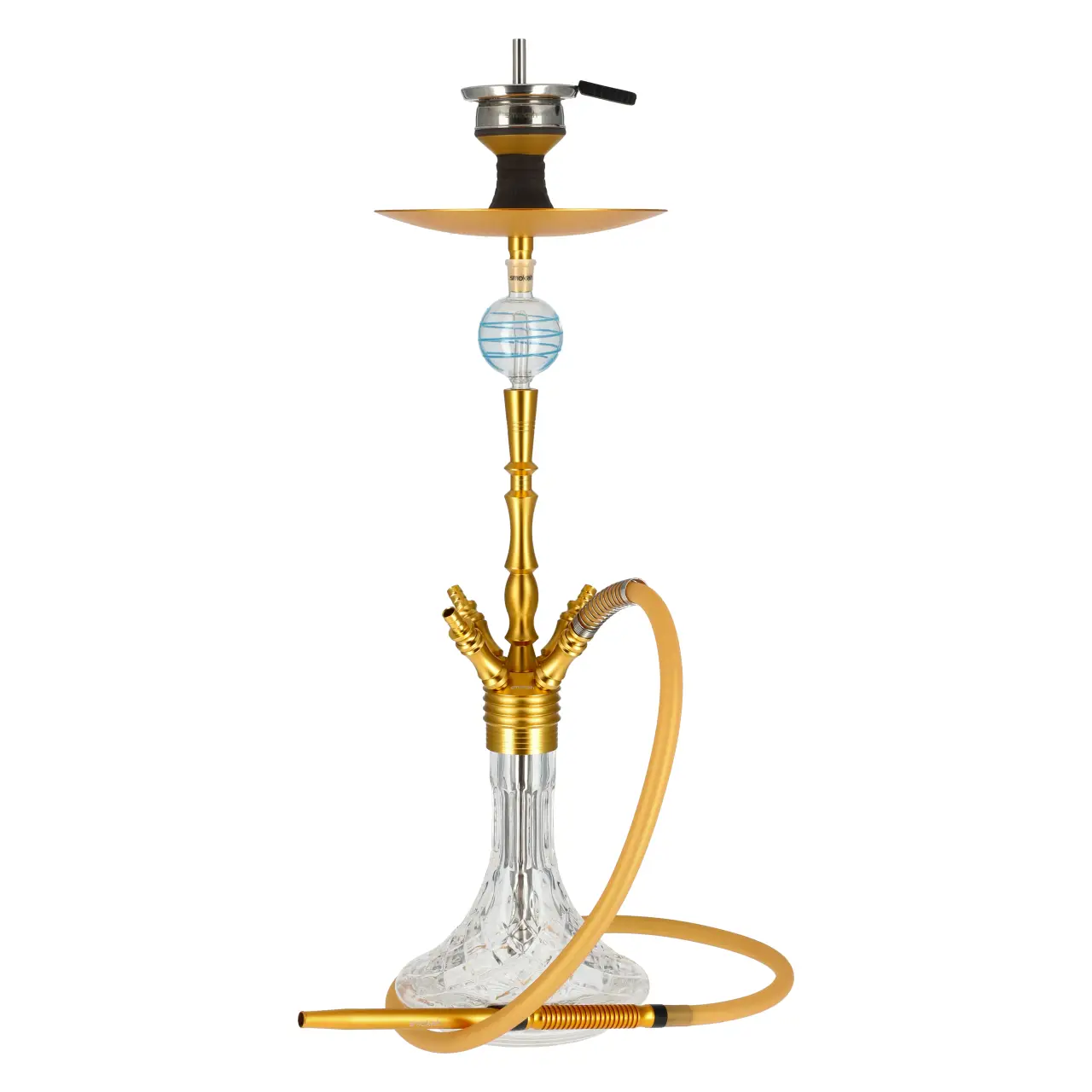 Smokah Jump 2.0 Alu Shisha Gold - Komplett-Set - 82 cm Smokah Jump 2.0 Shisha Gold