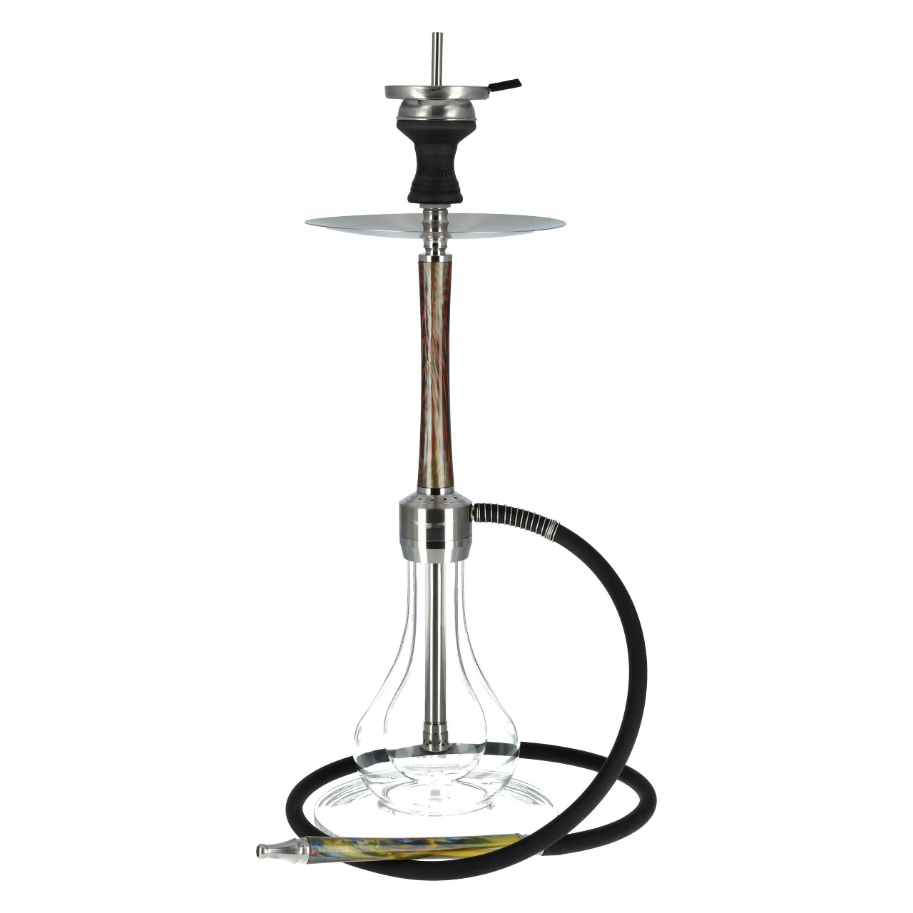 Alligator Professional Edelstahl Shisha Gelb, 62 cm