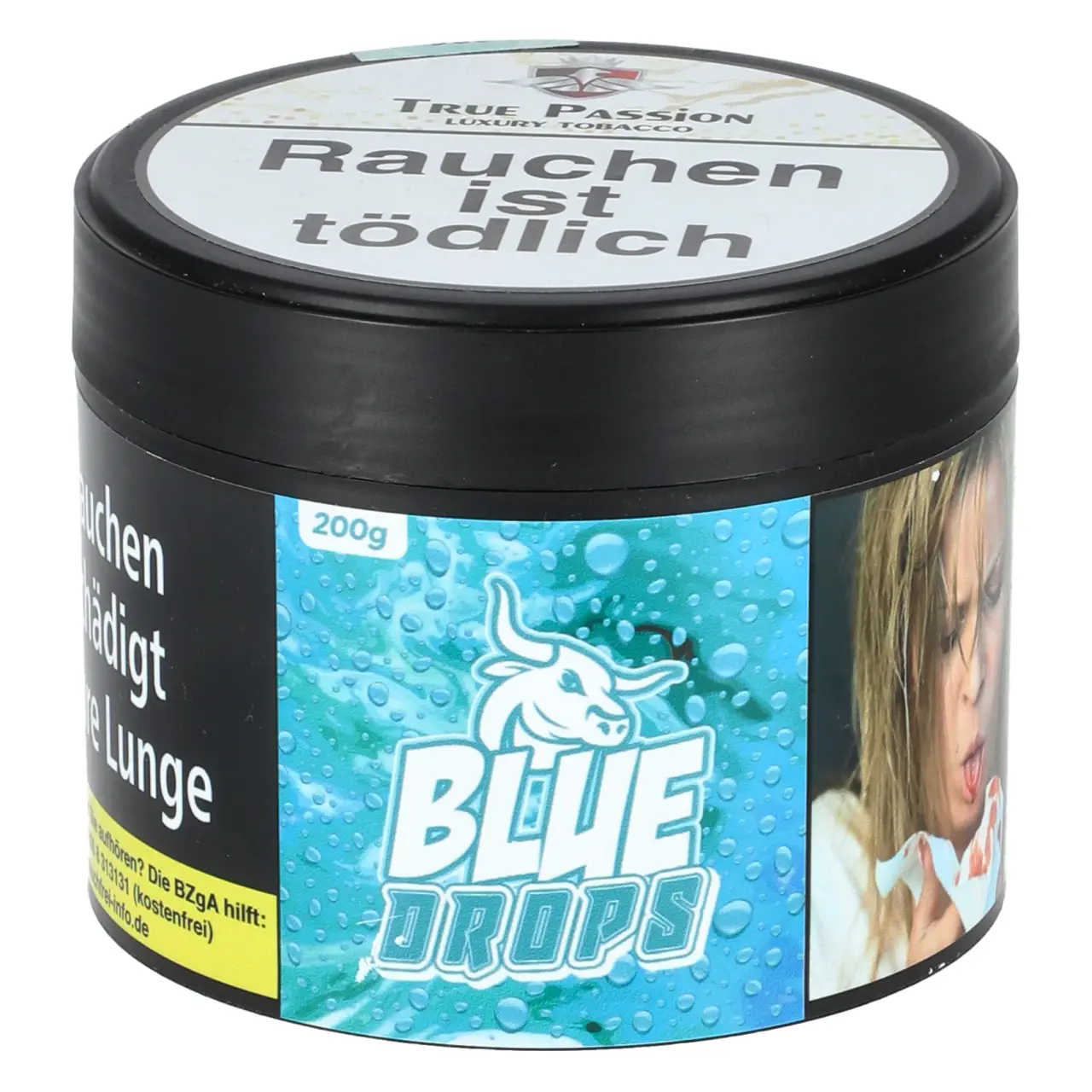 True Passion Blue Drops Shisha Tabak 200g