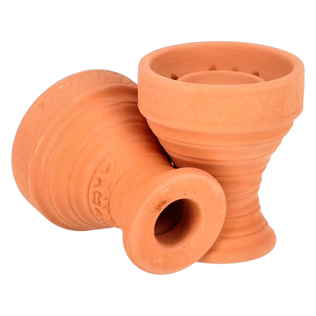 Natur Tabakkopf Amy Deluxe 12-Loch von Hinten