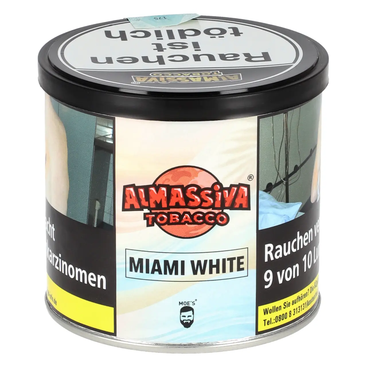 Almassiva Miami White Shisha Tabak 200g Dose