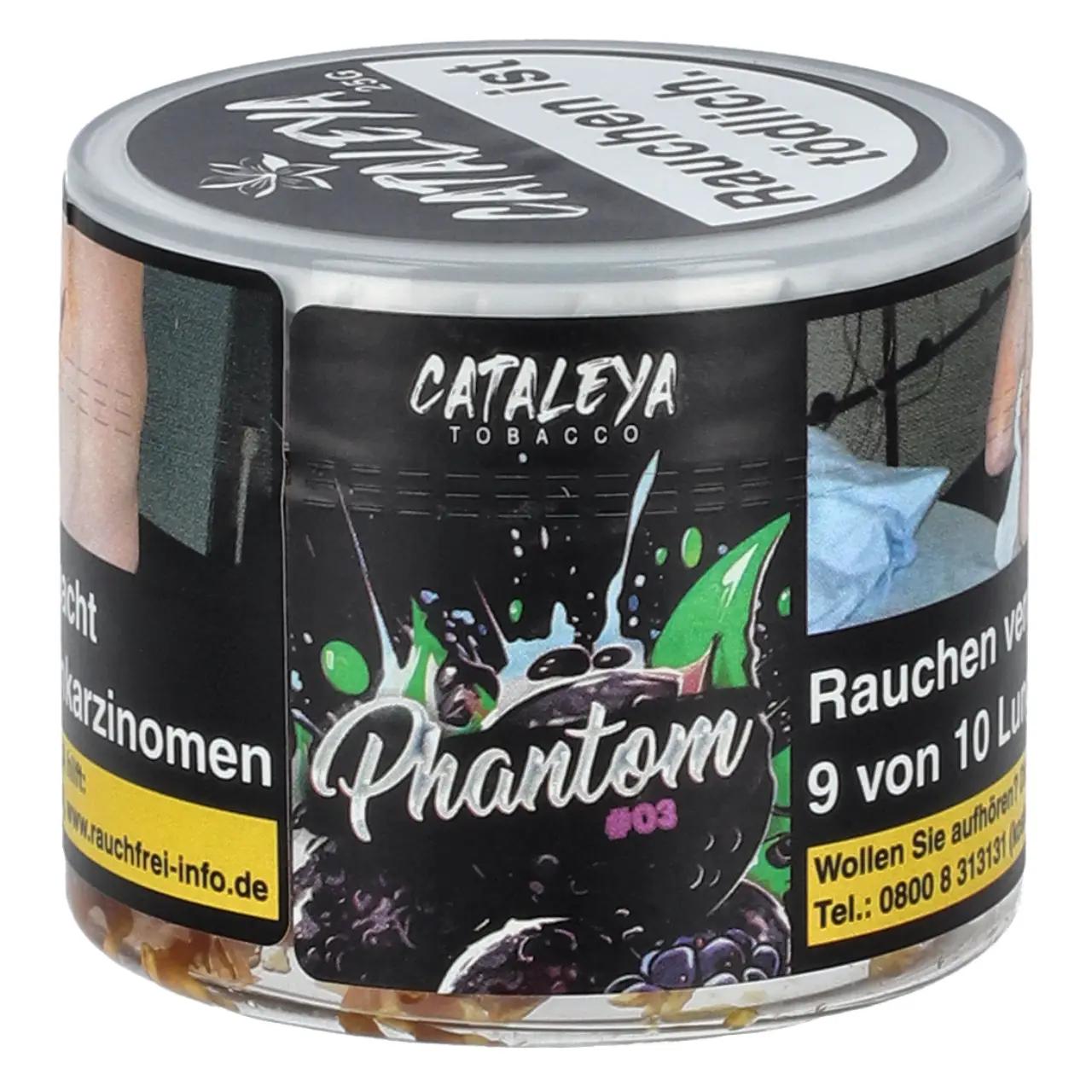 Cataleya Beerenmix Acai-Beere (Phantom #03) Shisha Tabak by Samra, 25g Cataleya Shisha Tabak Phantom - Beerenmix Acai-Beere - 25g