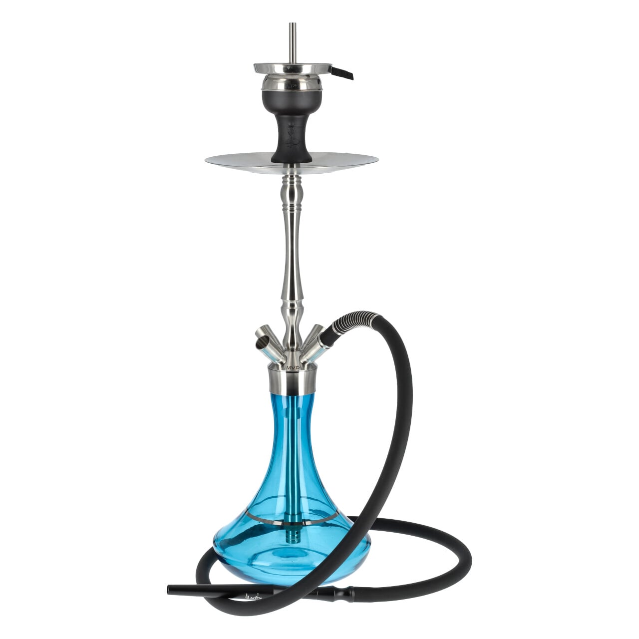 Aladin-MVP550-Turqoise Aladin MVP 550 Edelstahl Shisha Turqoise, 55 cm hoch
