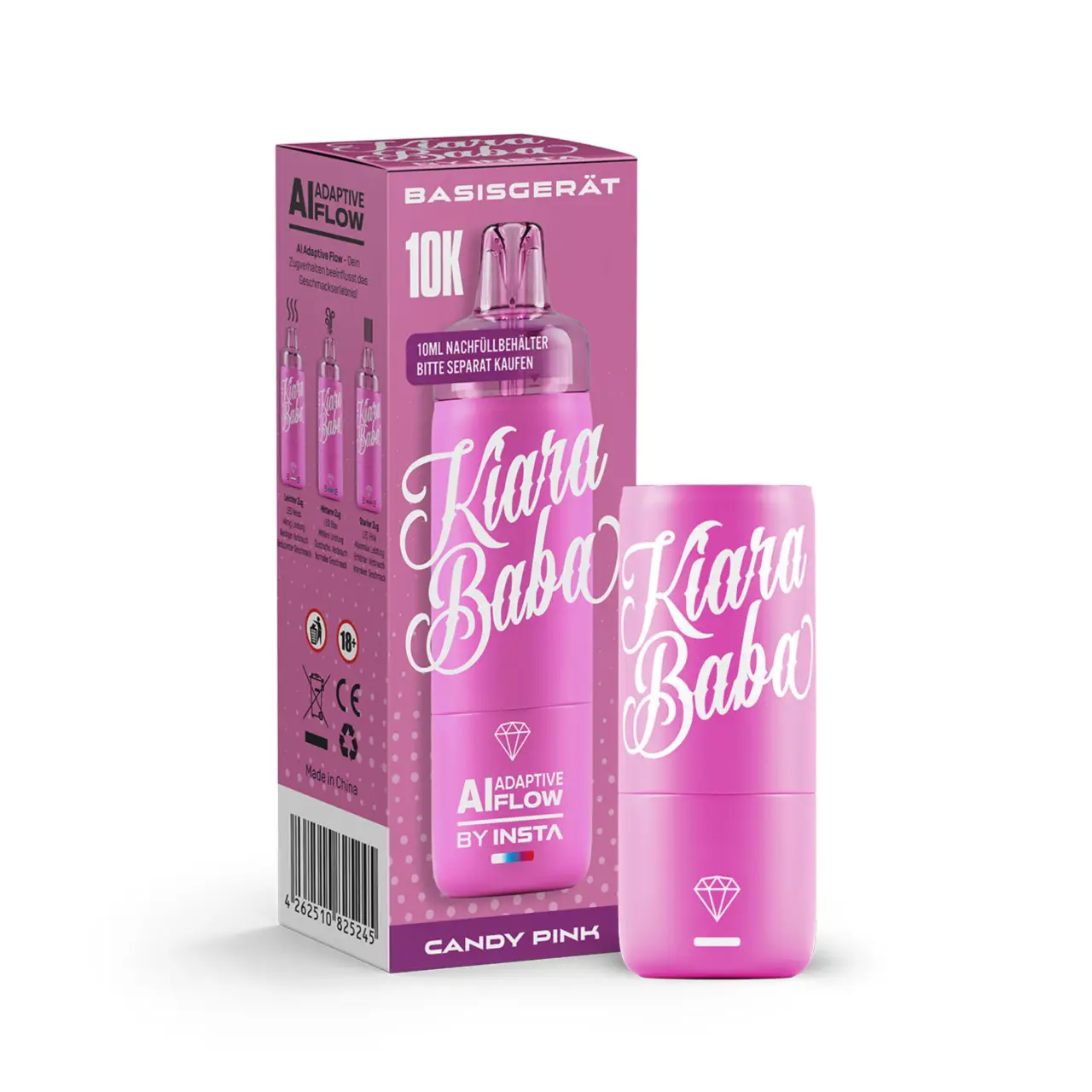 Kiara Baba 10K Basisgerät - Candy Pink