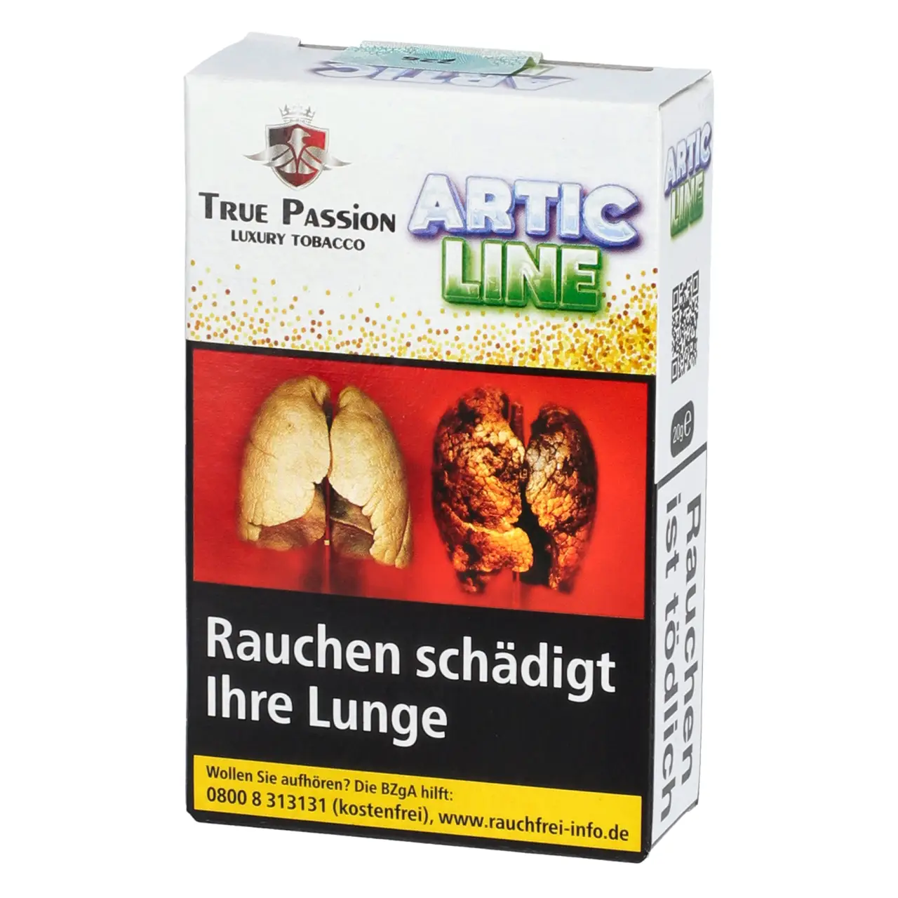 True Passion Shisha Tabak Artic Line - kühle Limette - 20g