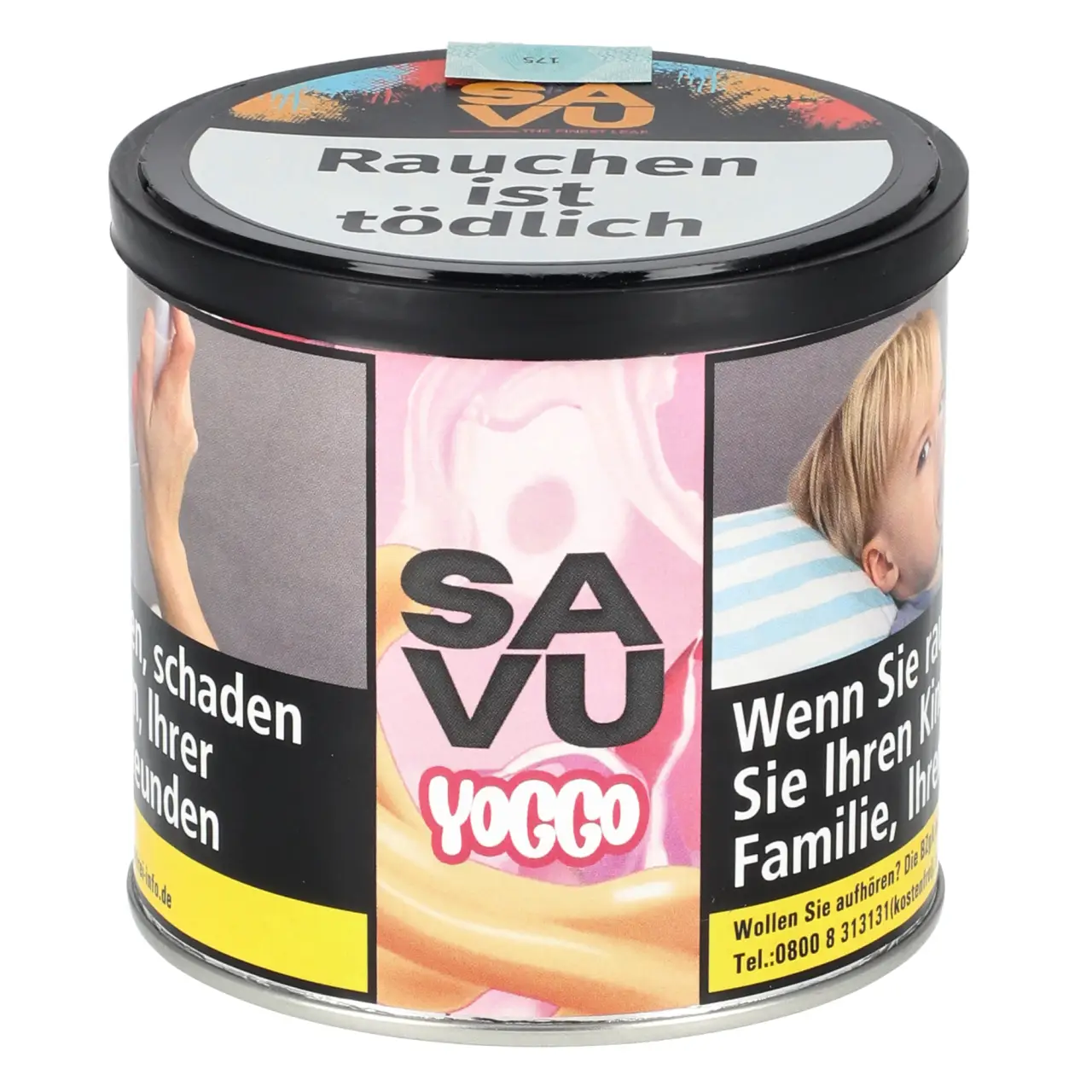 SAVU Tabak Yoggo - süßer Joghurt - Shisha Tabak 200g Savu Yoggo Shisha Tabak 200g