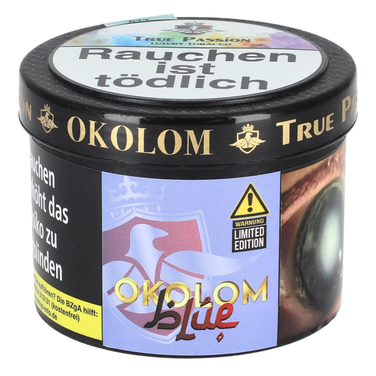 True Passion Okolom Blue Shisha Tabak 200g