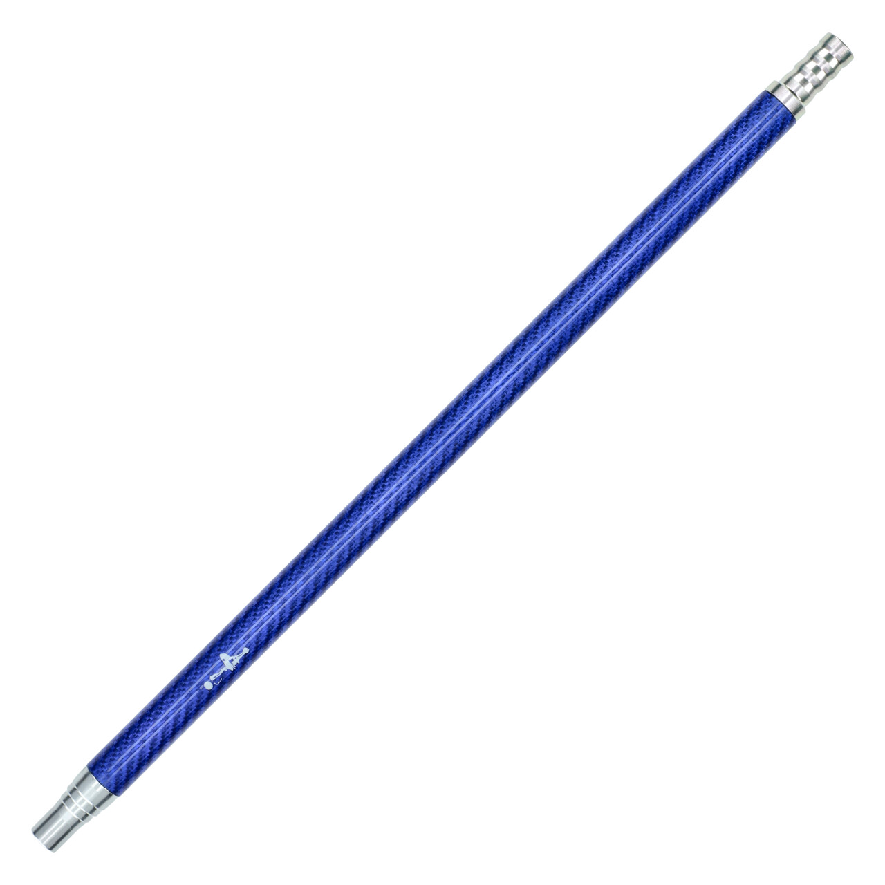 Aladin Mundstück Alu / Carbon Blau, 39 cm
