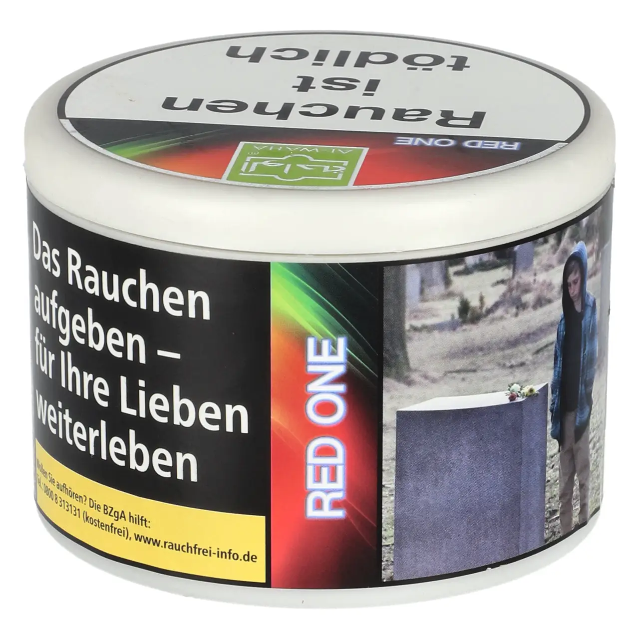 Al Waha Red One - Wassermelone Minze - Shisha Tabak, 200g Al Waha Red One Shisha Tabak 200g Dose