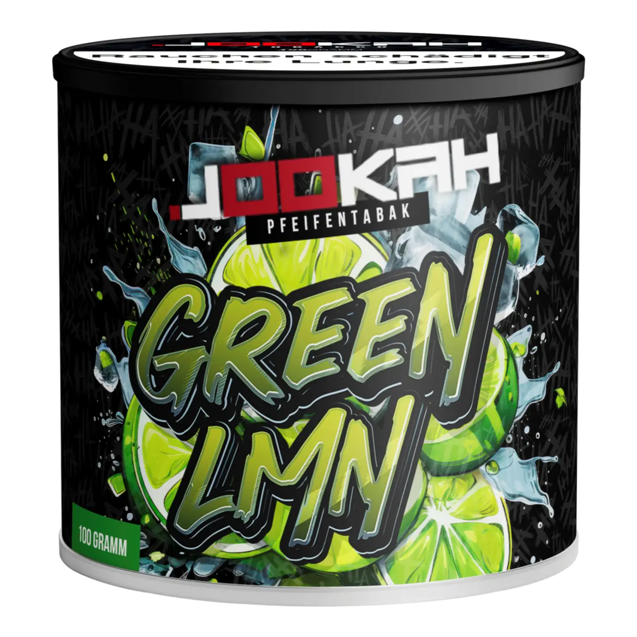 Jookah Tobacco Limette Menthol (Green LMN) Pfeifentabak, 100g Jookah Pfeifentabak Green Lmn - Limette Menthol - 100g
