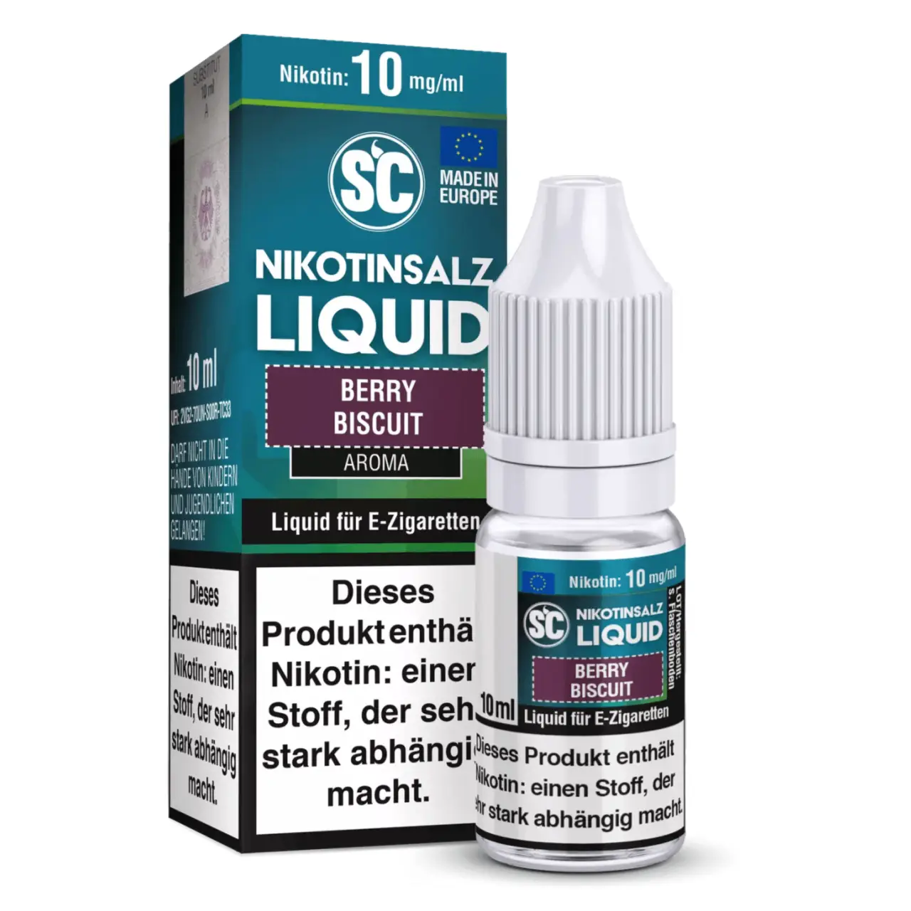 Berry Biscuit - SC Nikotinsalz Liquid 10ml