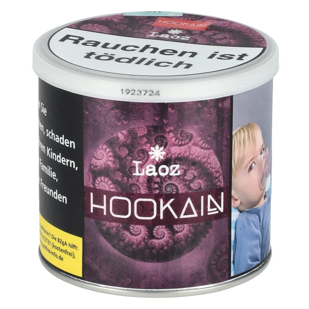 Hookain Kirsche Blaubeere (Laoz) Shisha Tabak, 200g Hookain Laoz Shisha Tabak 200g Dose
