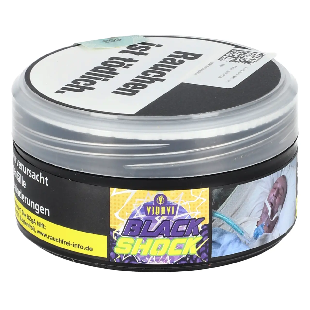 Vidavi Black Shock Shisha Tabak 100g Vidavi Black Shock Shisha Tabak 100g