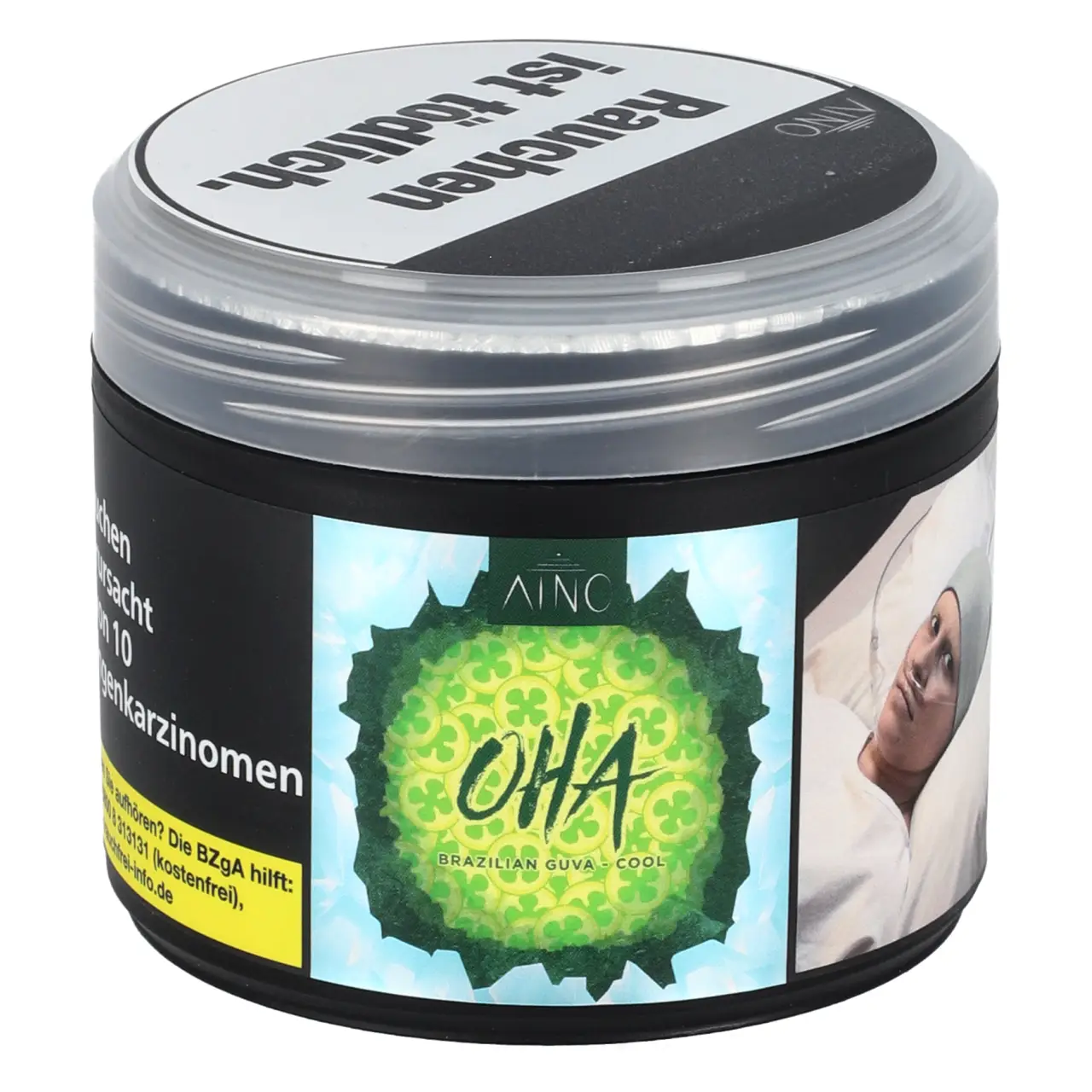 Aino Feijoa / brasilianische Guave (OHA) Shisha Tabak, 200g Aino Shisha Tabak OHA in der 200g Dose