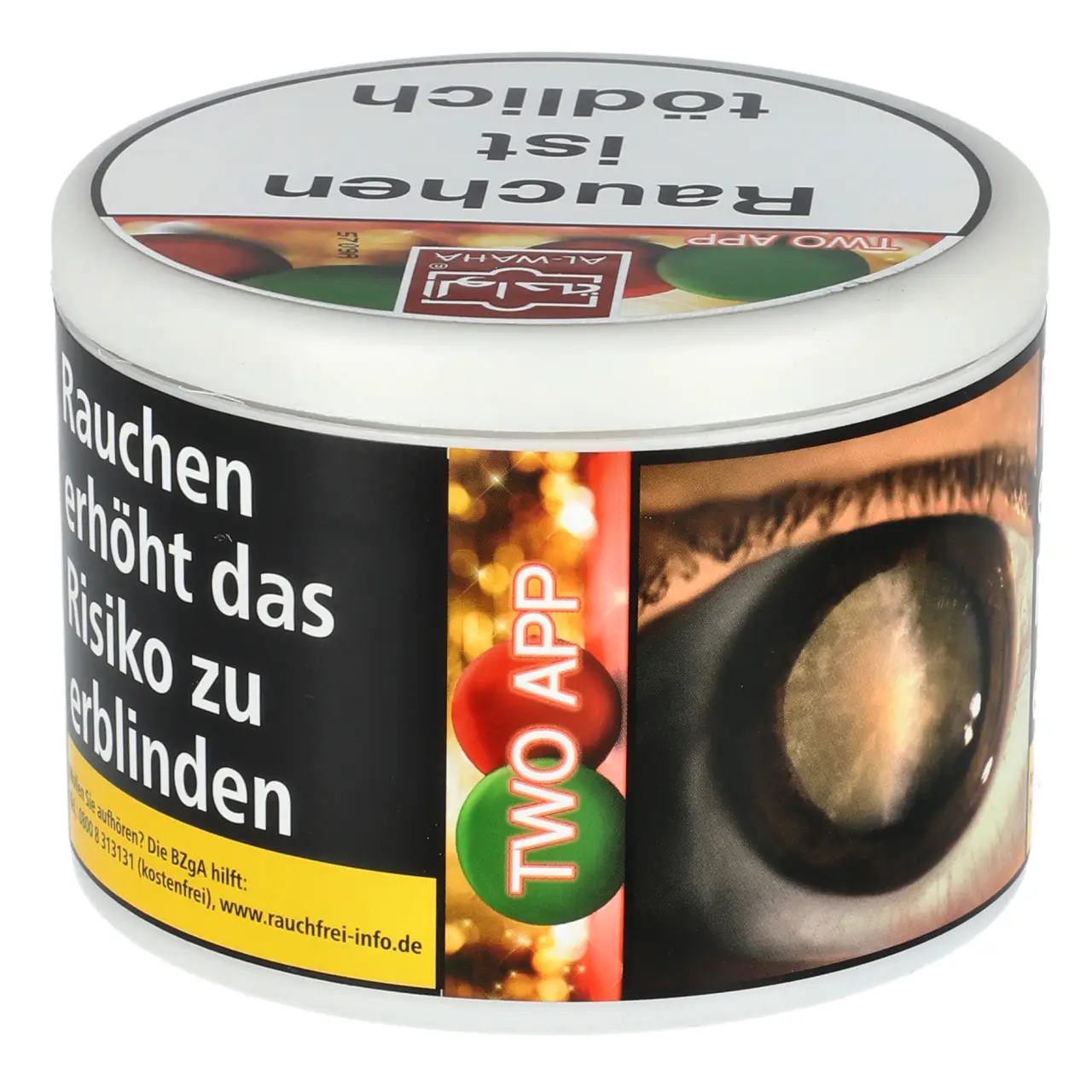 Al Waha Two App Shisha Tabak - Doppelapfel - 200g Dose