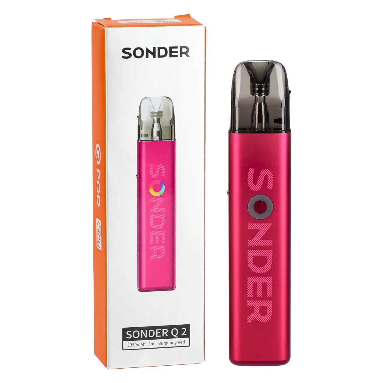 Geekvape Sonder Q2 - Burgundy Red - mit Verpackung