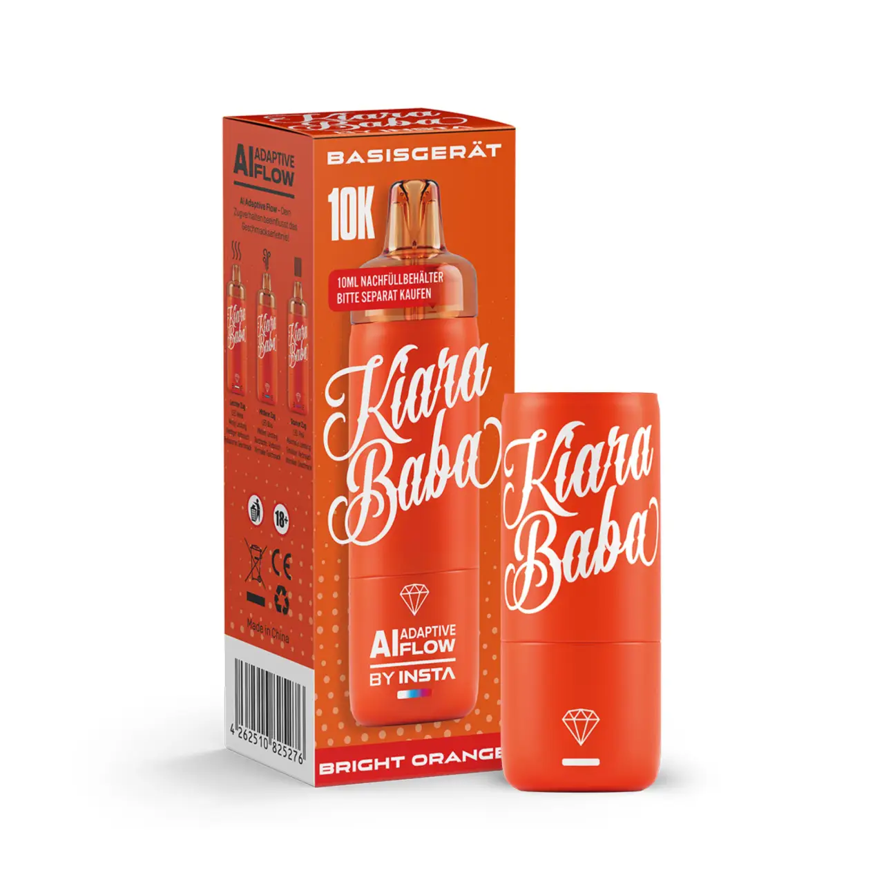 Kiara Baba 10K Basisgerät - Bright Orange