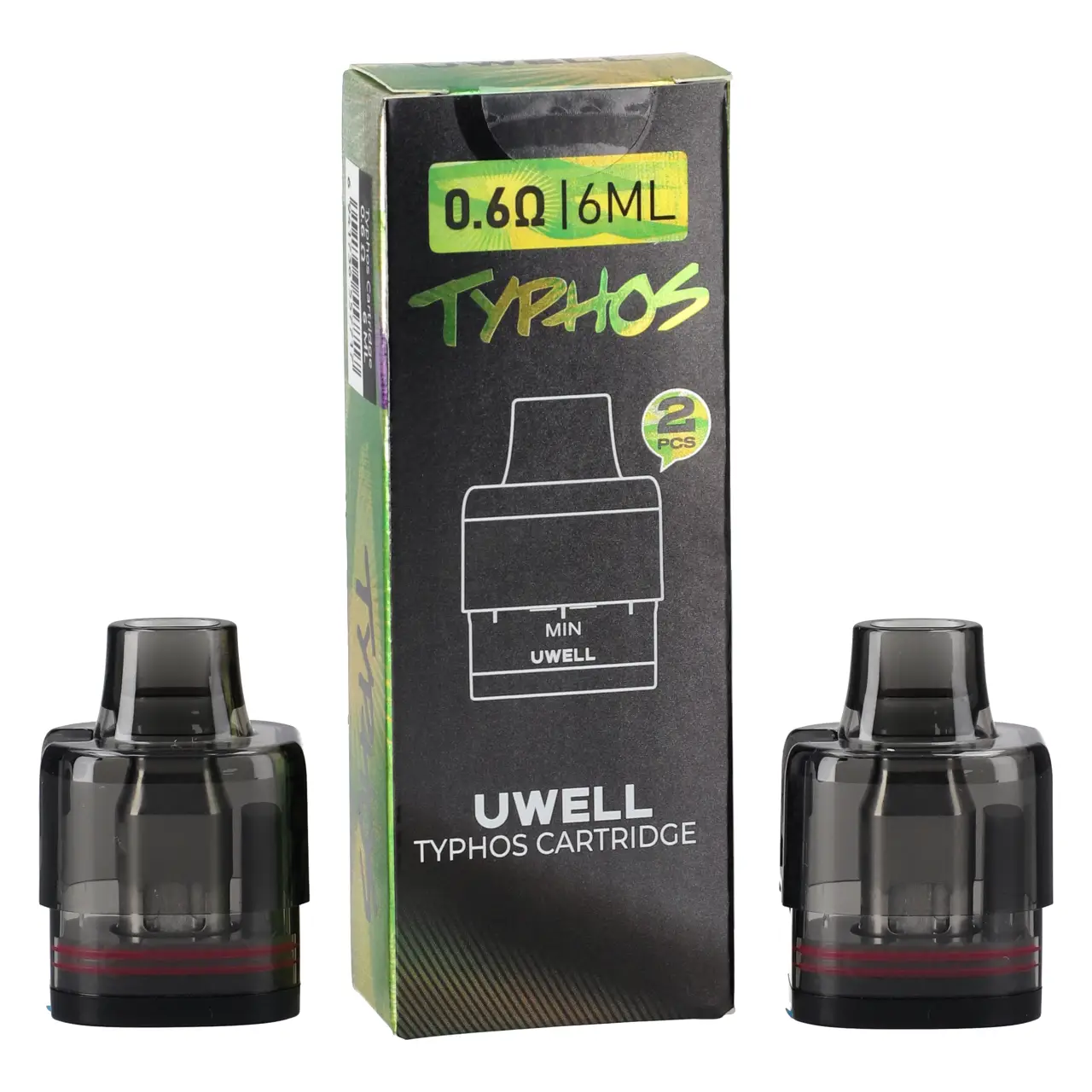 Uwell Typhos Cartridge Pod - 0,6 Ohm