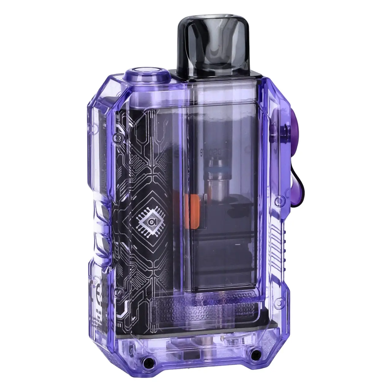 Aspire Gotek X E-Zigarette Transparent Violet - hinten