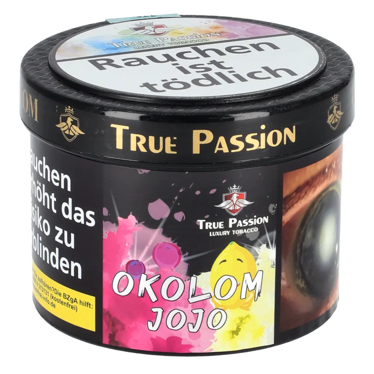 True Passion Okolom Jojo Shisha Tabak 200g Dose