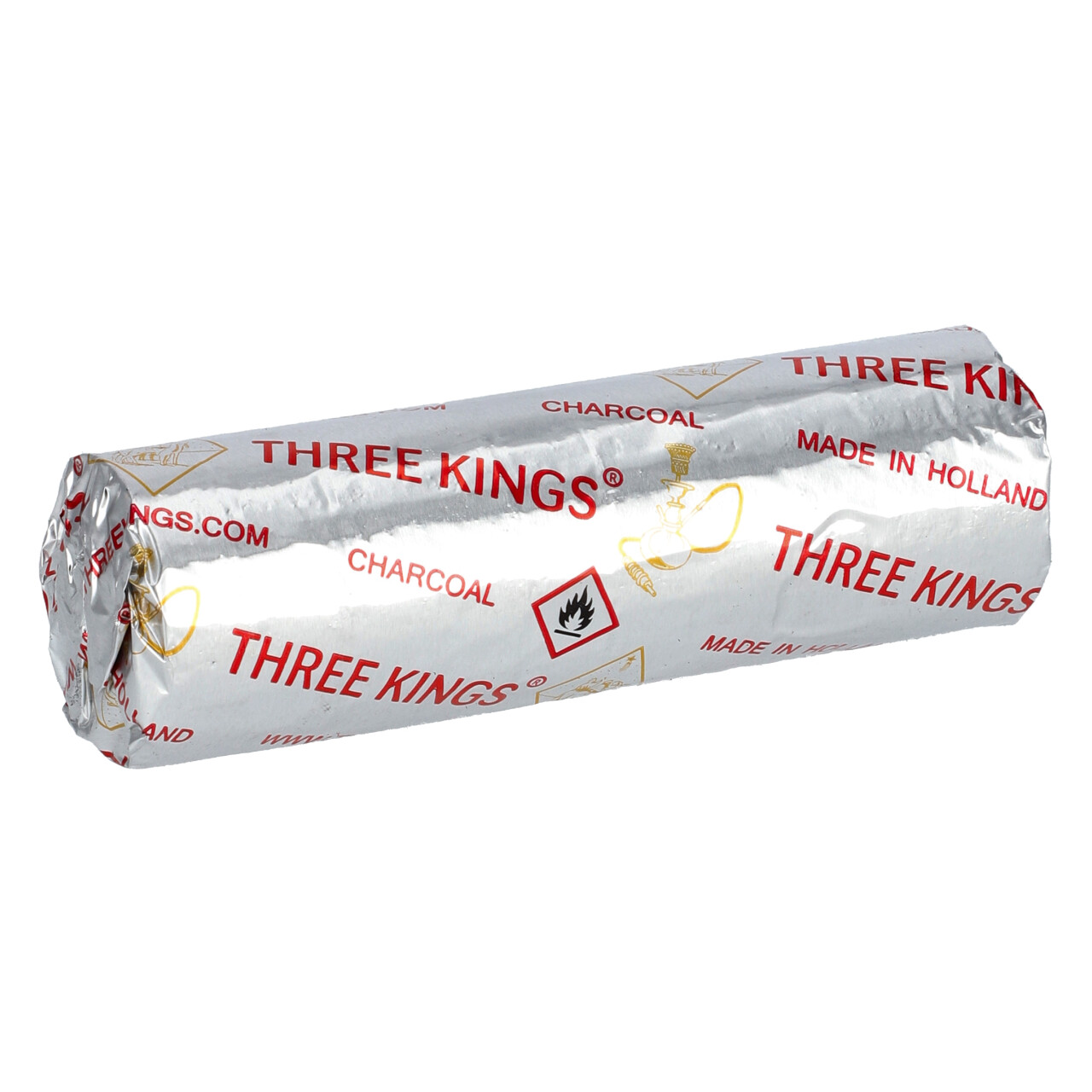 Three Kings Selbstzünderkohle 40 mm, 10-er Rolle