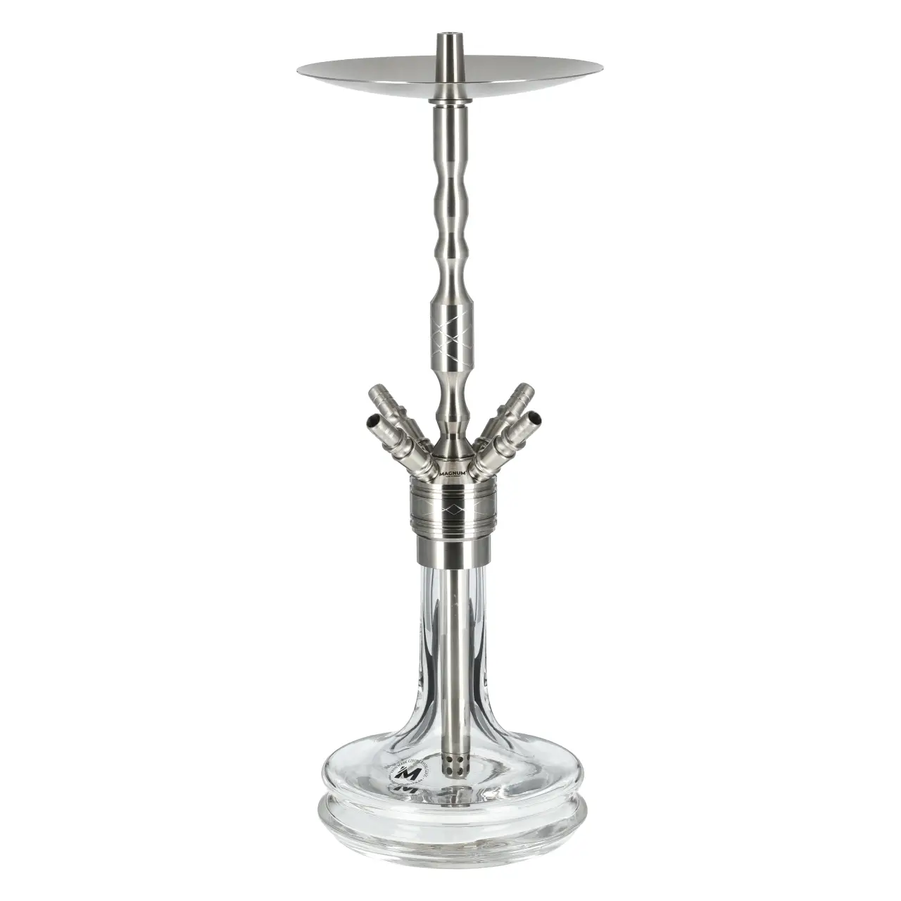Magnum 4S Family Shisha - Bowl Revolution Clear, 54 cm hoch Magnum Family 4S Shisha Revolution Clear