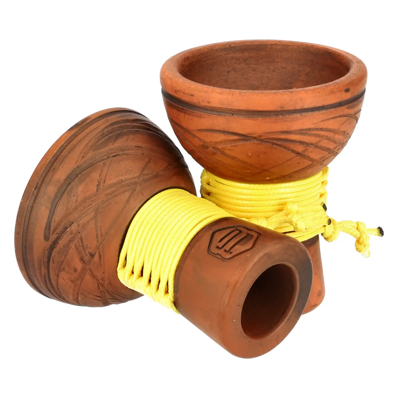Japona Hookah Turkish Bowl Yellow von Hinten