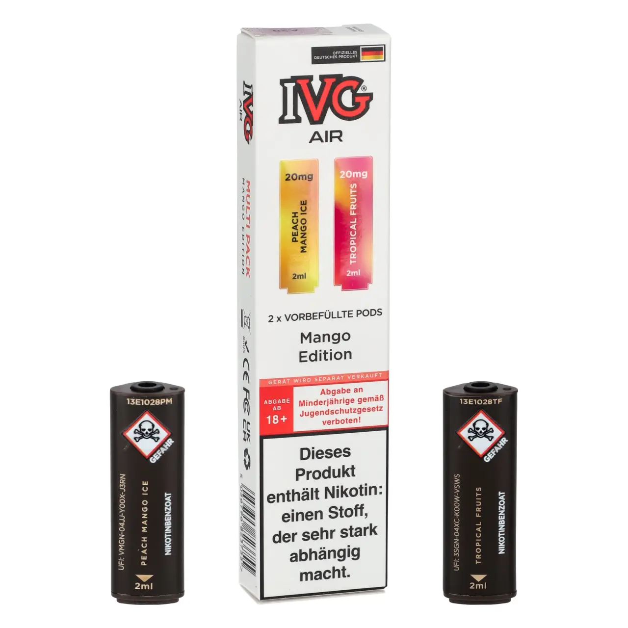 IVG Air Mango Edition Pods, 2-er Packung IVG Air Pods Mango Edition