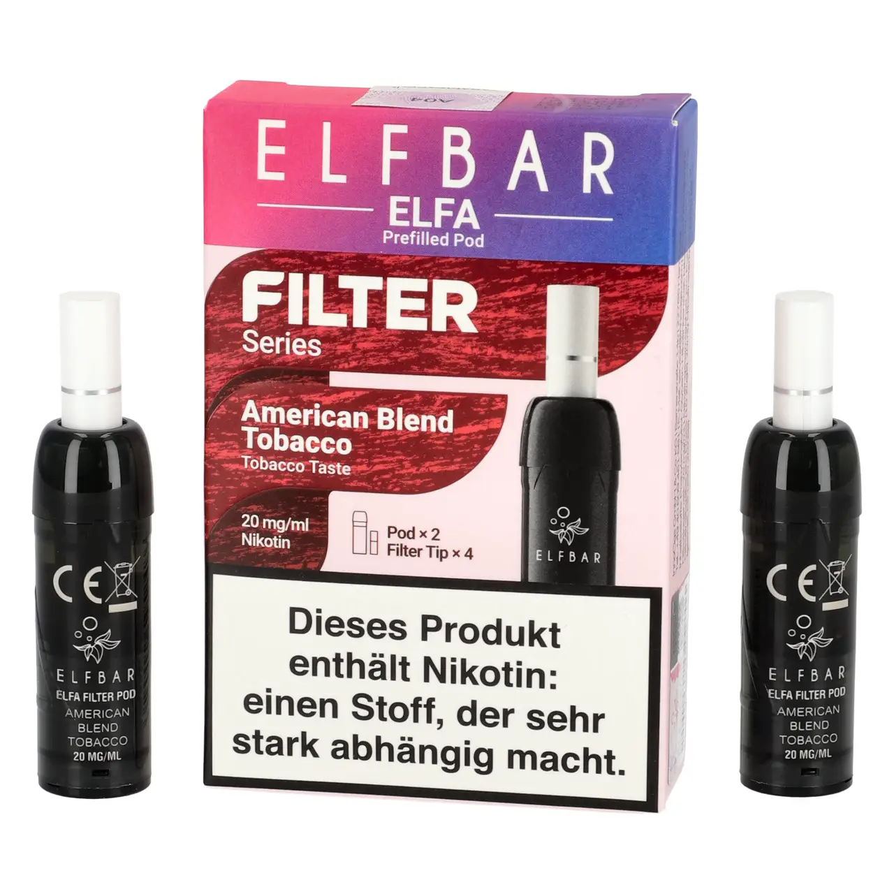 Elfbar ELFA Filter Series Pod American Blend Blend Elfbar ELFA Filter Series Pod American Blend Blend