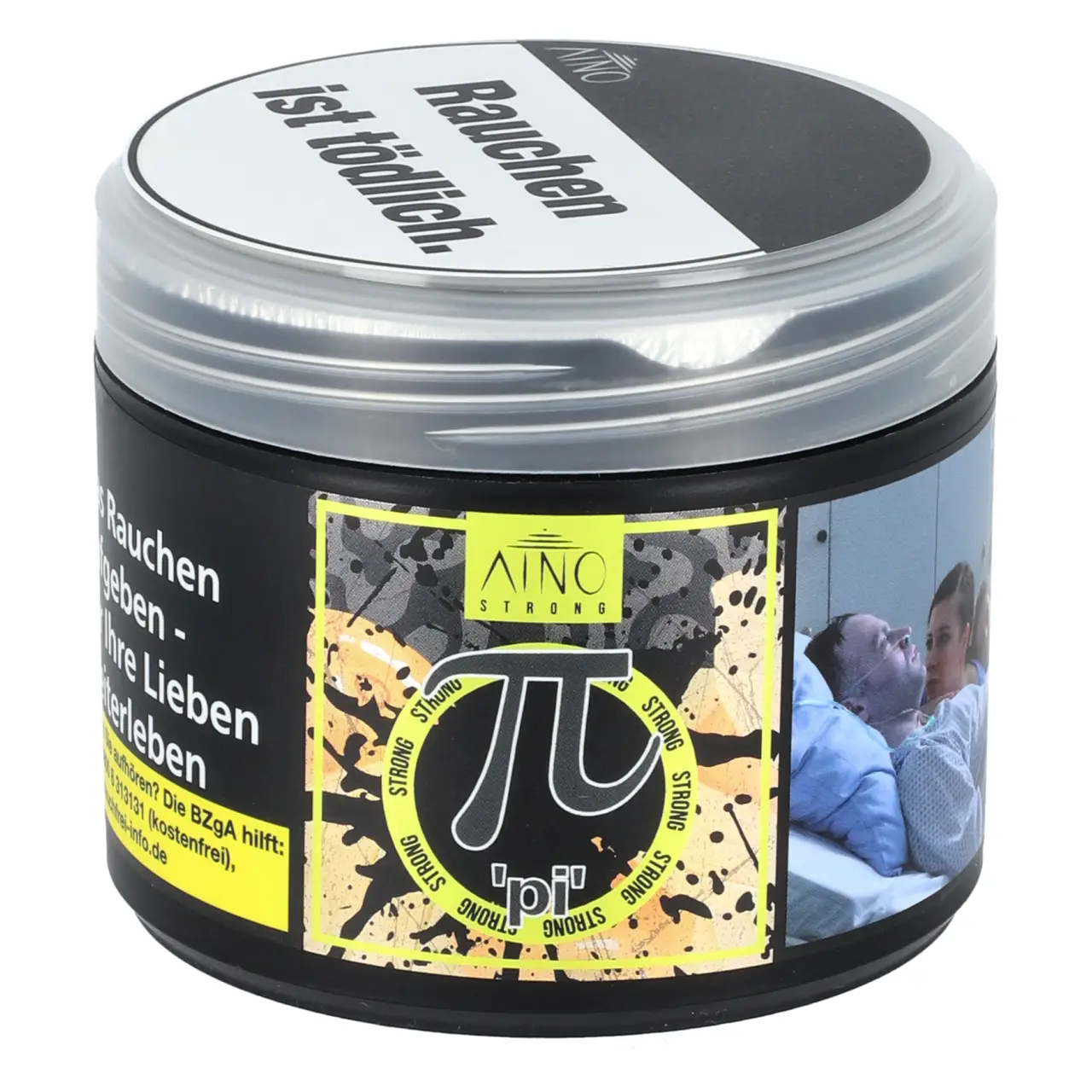 Aino Strong Physalis Tee (Pi) Darkblend Shisha Tabak, 200g Aino Strong Darkblend Shisha Tabak Pi in der 200g Dose