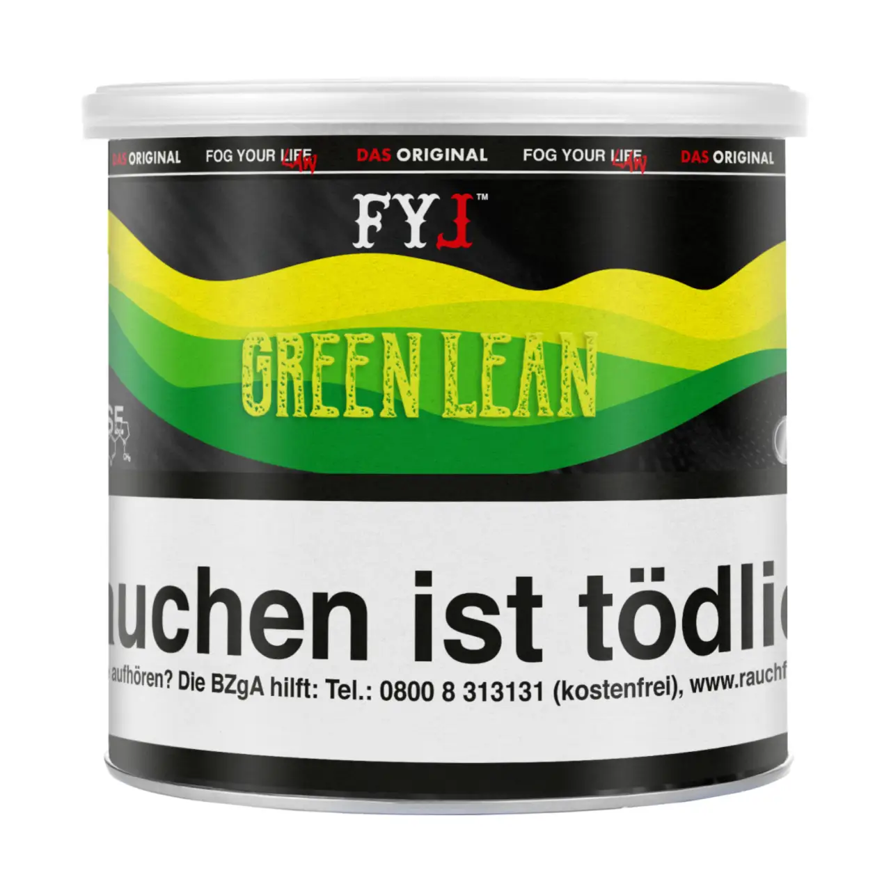 Fog Your Law Pfeifentabak Green Lean - saure Limette Menthol
