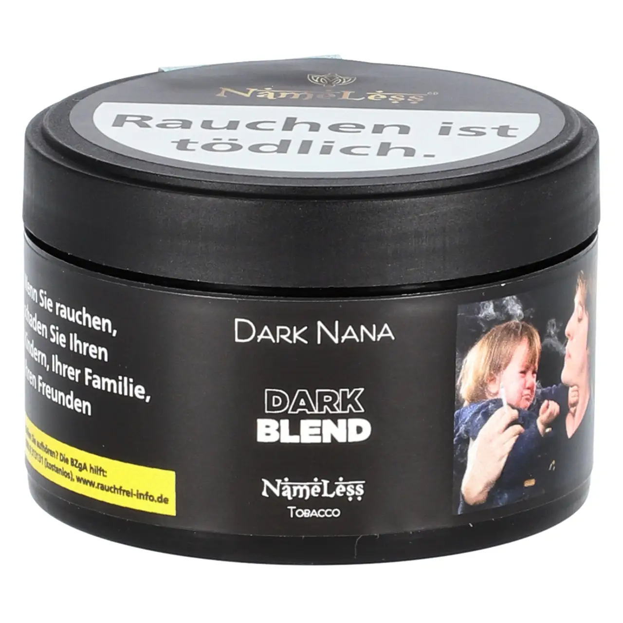 Nameless Dark Blend Shisha Tabak Dark Nana - dunkle Traube Minze - 25g