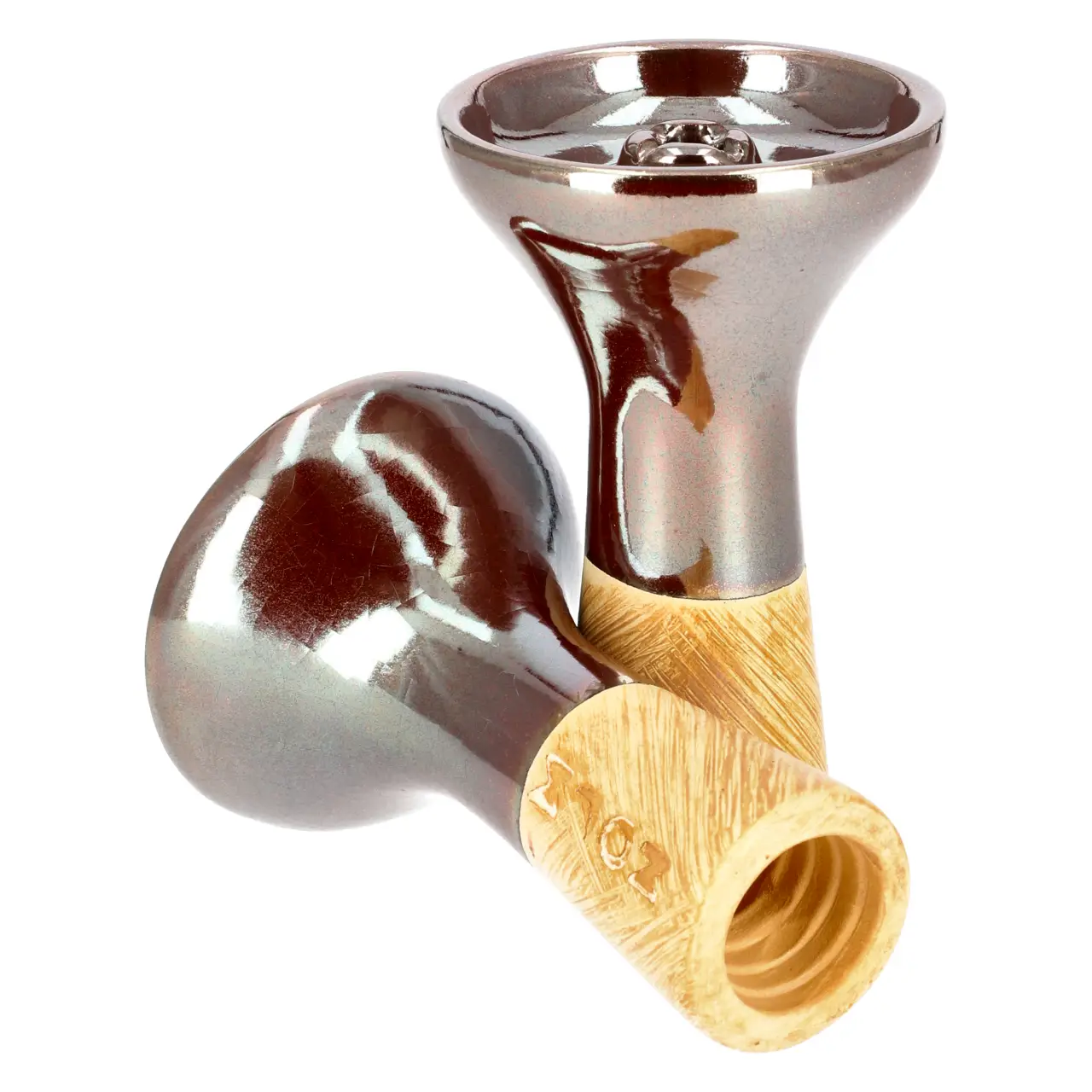 Moon Phunnel Tabakkopf Red Gold von Hinten