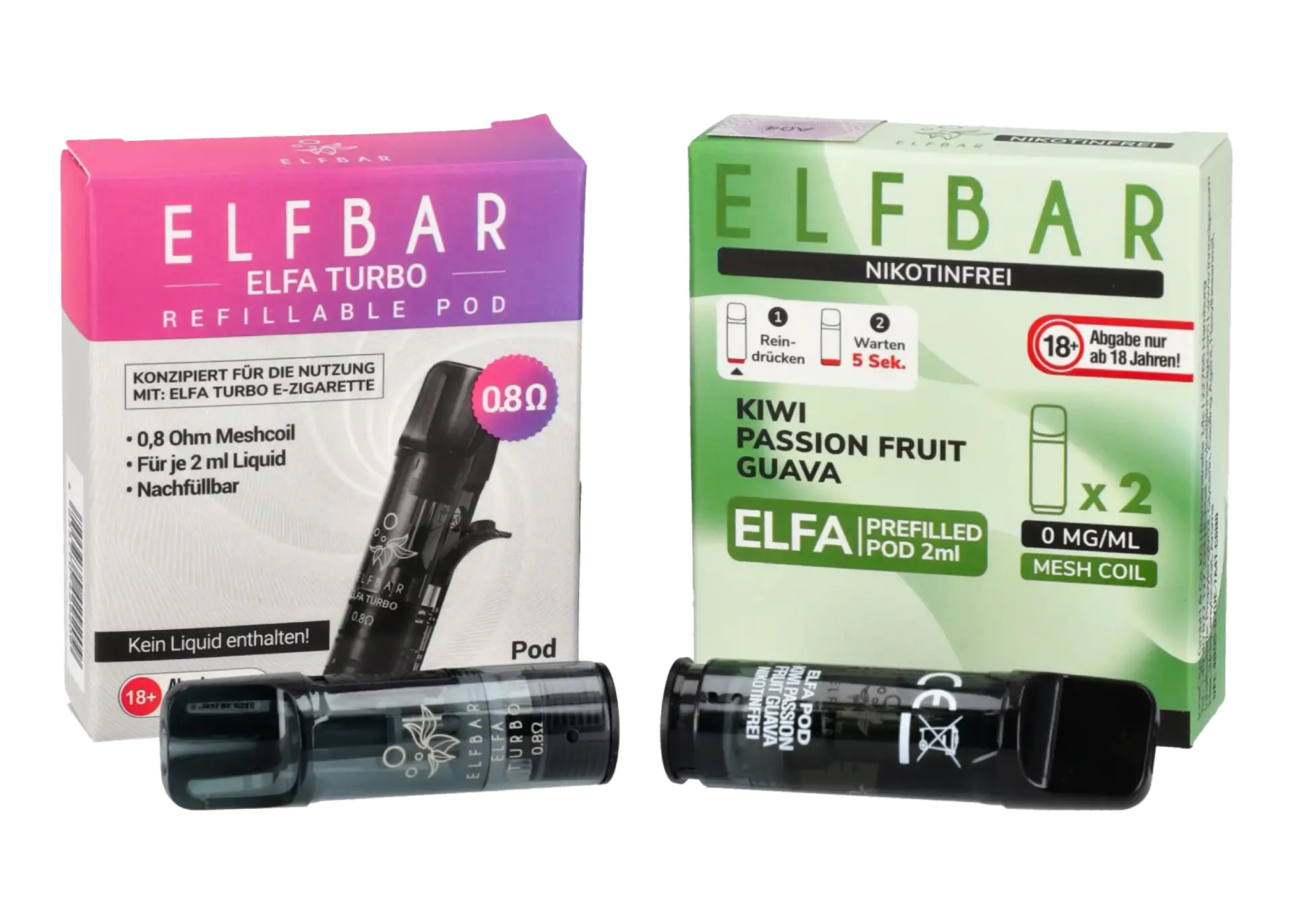 Elfbar Elfa / Elfbar Pods - Prefilled und Refill