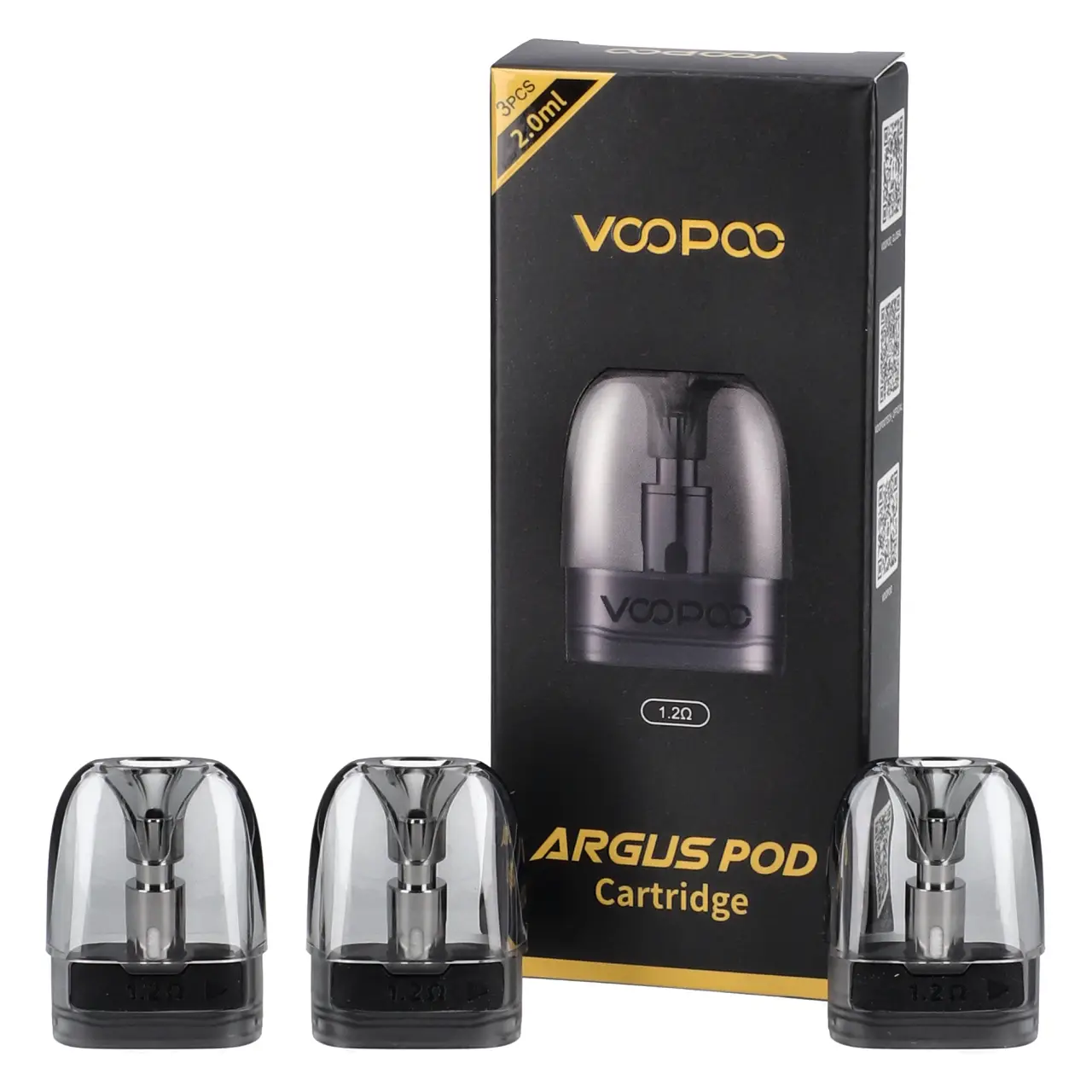 VooPoo Argus G Pod Cartridge mit Verdampferkopf, 2ml Voopoo Argus G Ersatz Pods in der 3er Packung
