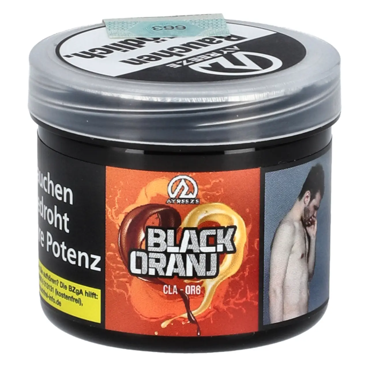 Ayreeze Shisha Tabak Black Oranj - Cola Orange - 25g