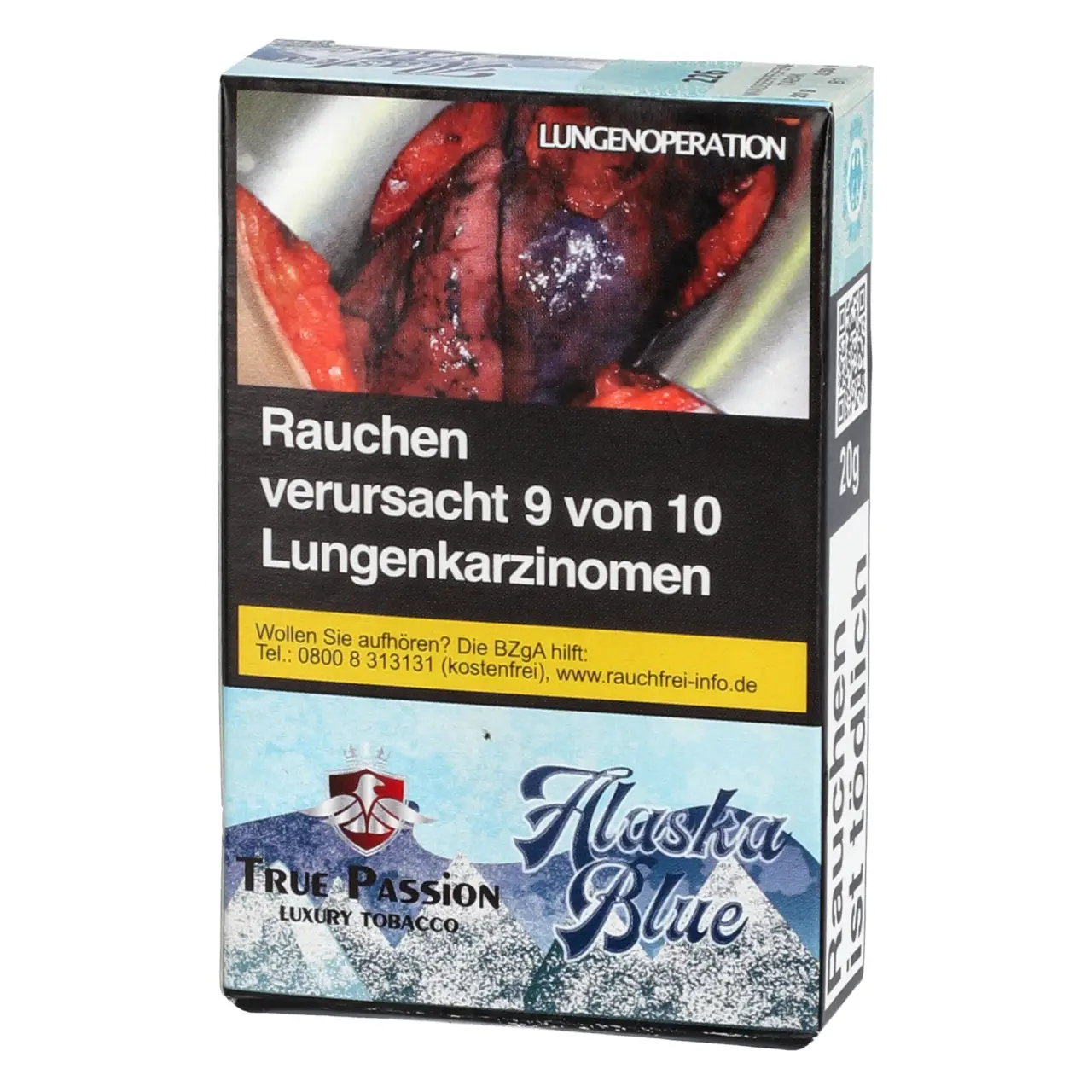 True Passion Tabak Alaska Blue - kühle Blaubeere - Shisha Tabak 20g True Passion Shisha Tabak Alaska Blue - kühle Blaubeere - 20g