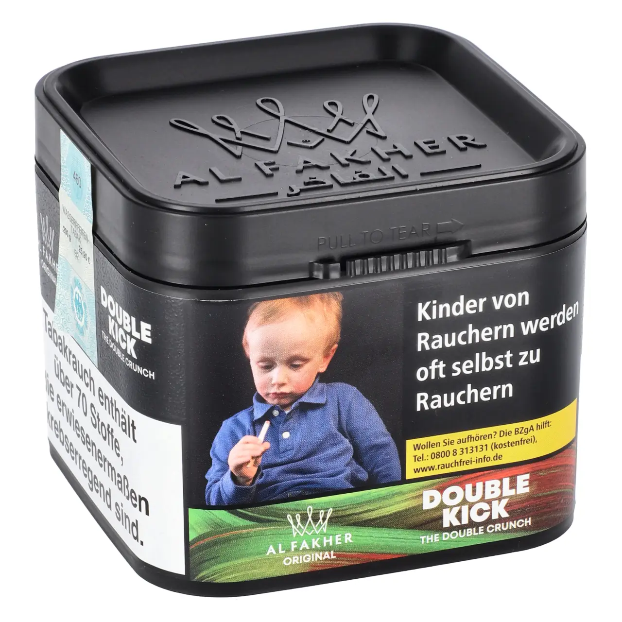 Al Fakher Shisha Tabak Double Kick - 200g Dose Al Fakher Shisha Tabak Double Kick - 200g Dose