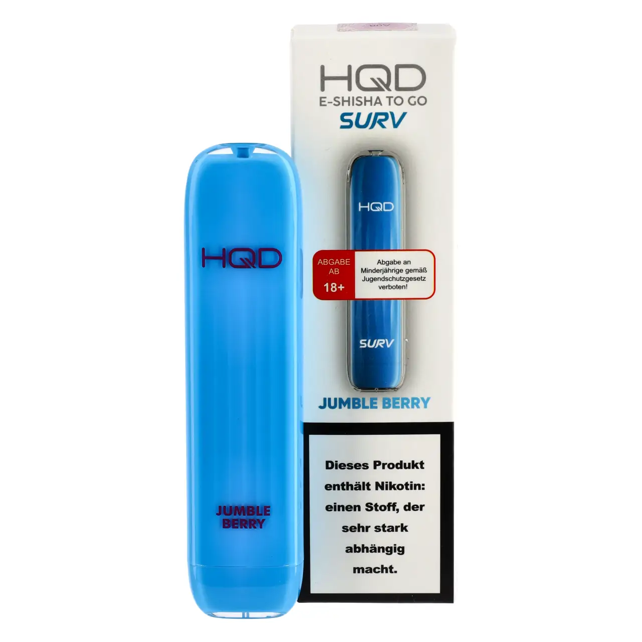 HQD Surv Beerenmix (Jumble Berry) Einweg E-Shisha, 2ml Jumble Berry - HQD Surv Einweg Vape