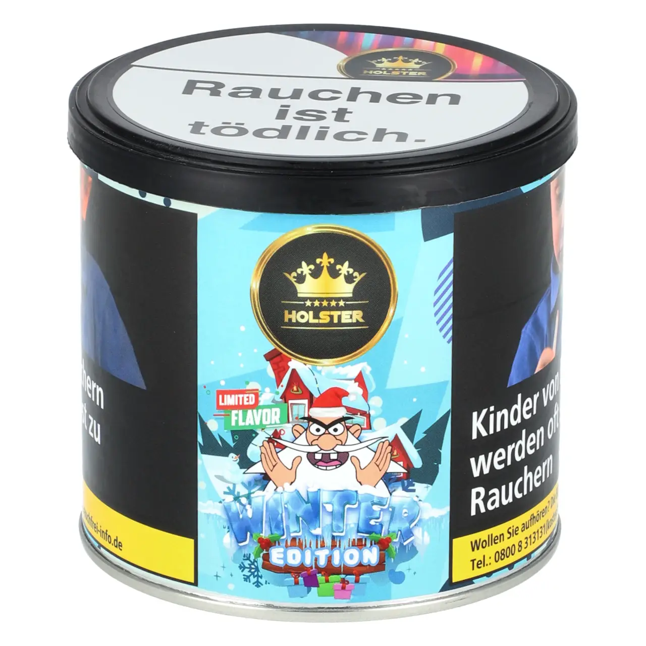 Holster Tabak Winter Edition - Butterkeks - Shisha Tabak 200g Holster Tobacco Winter Edition Shisha Tabak in der 200g Dose