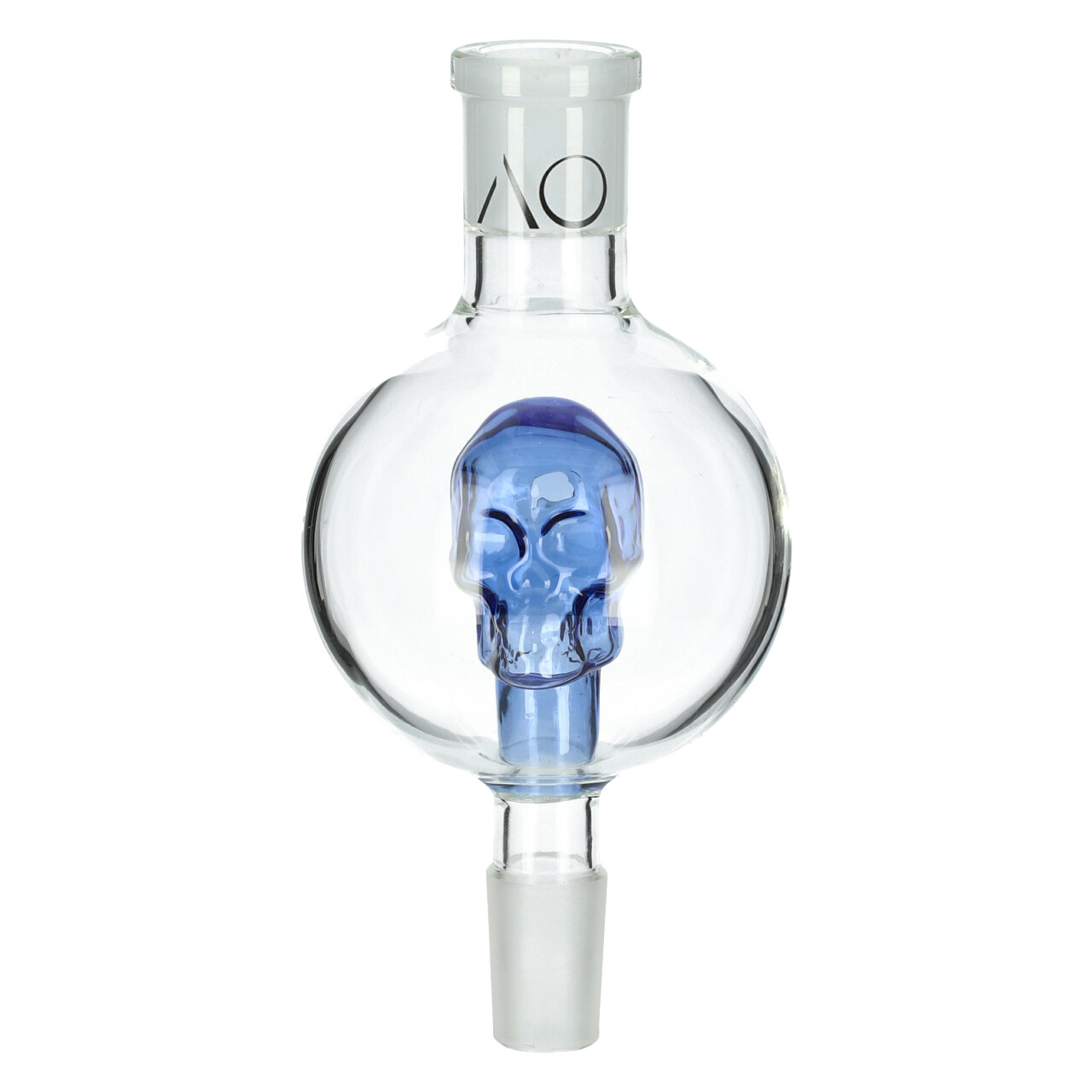 AO Molassefänger Skull Blue aus Glas, 18,8 auf 18,8