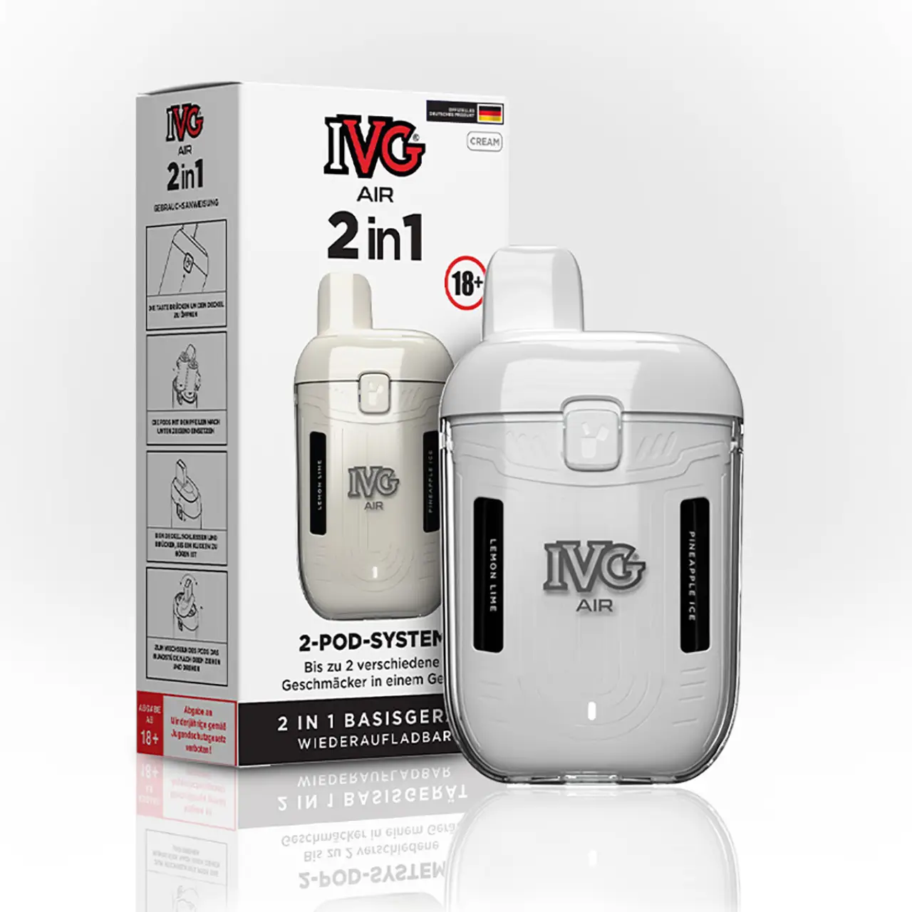 IVG Air 2in1 Basisgerät Cream - mit Box