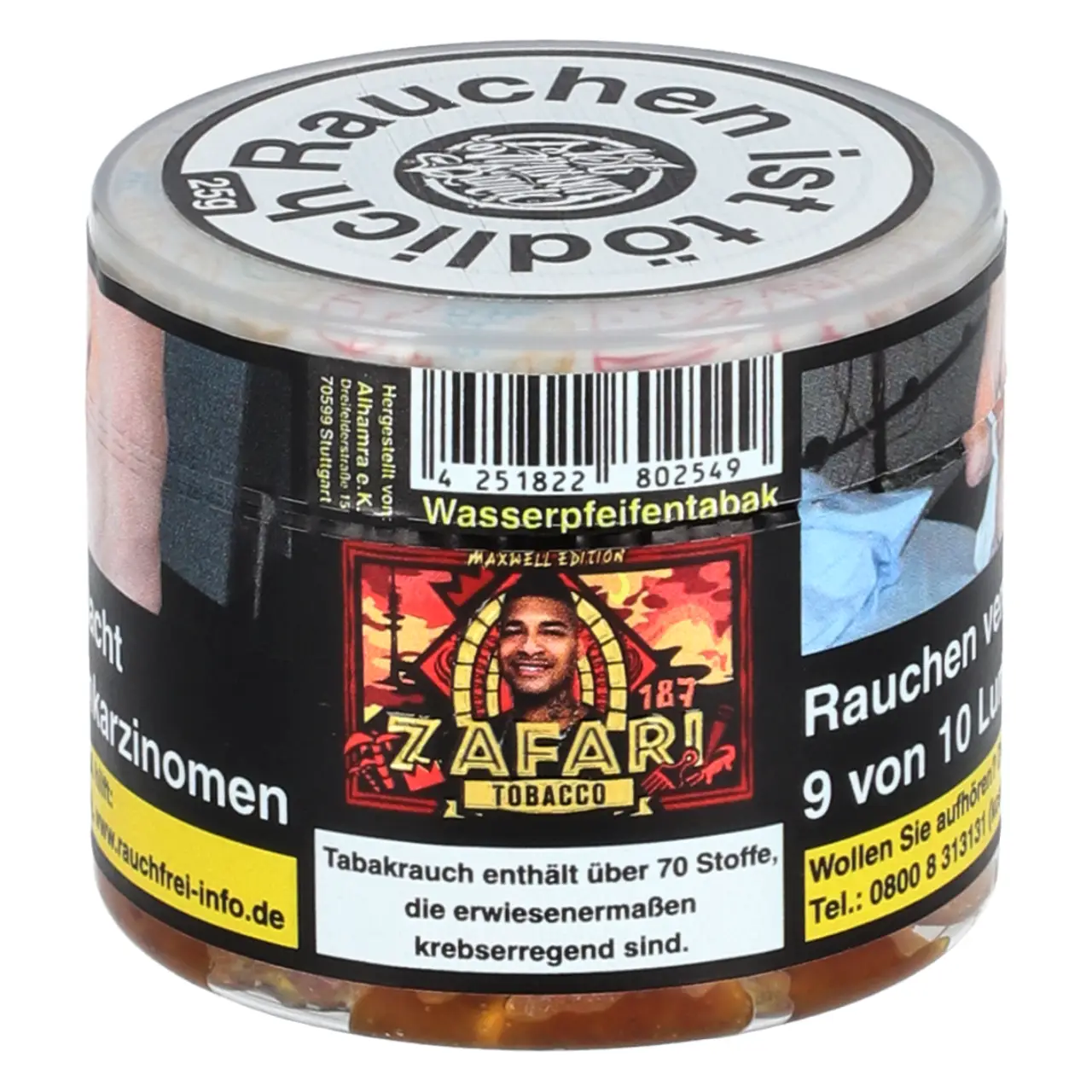 187 Tabak Zafari - tropischer Früchtemix - 25g
